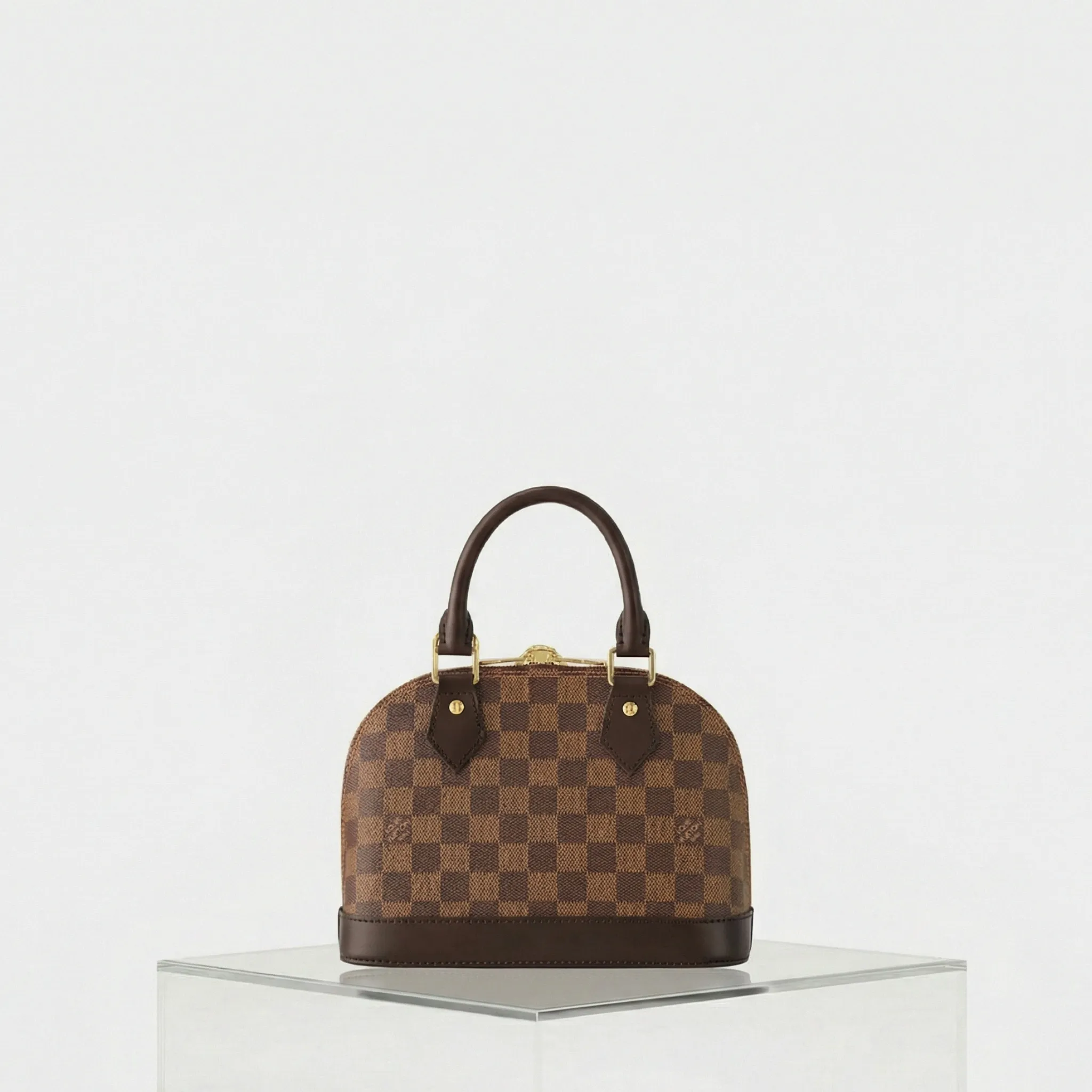 Alma BB Damier Ebene Canvas Handbag - Image 3