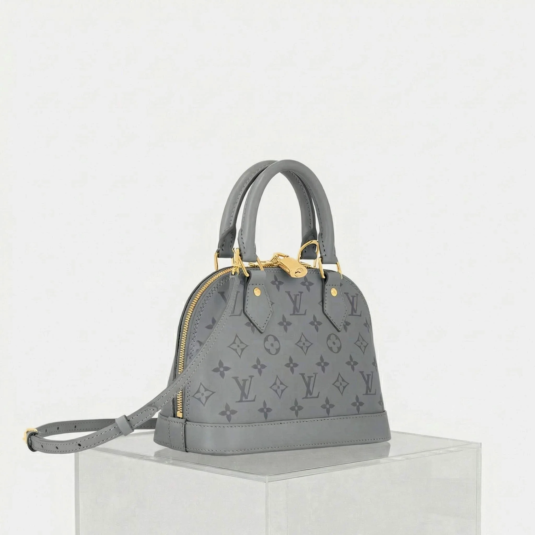 Alma BB Handbag Monogram Ink Collection - Image 5