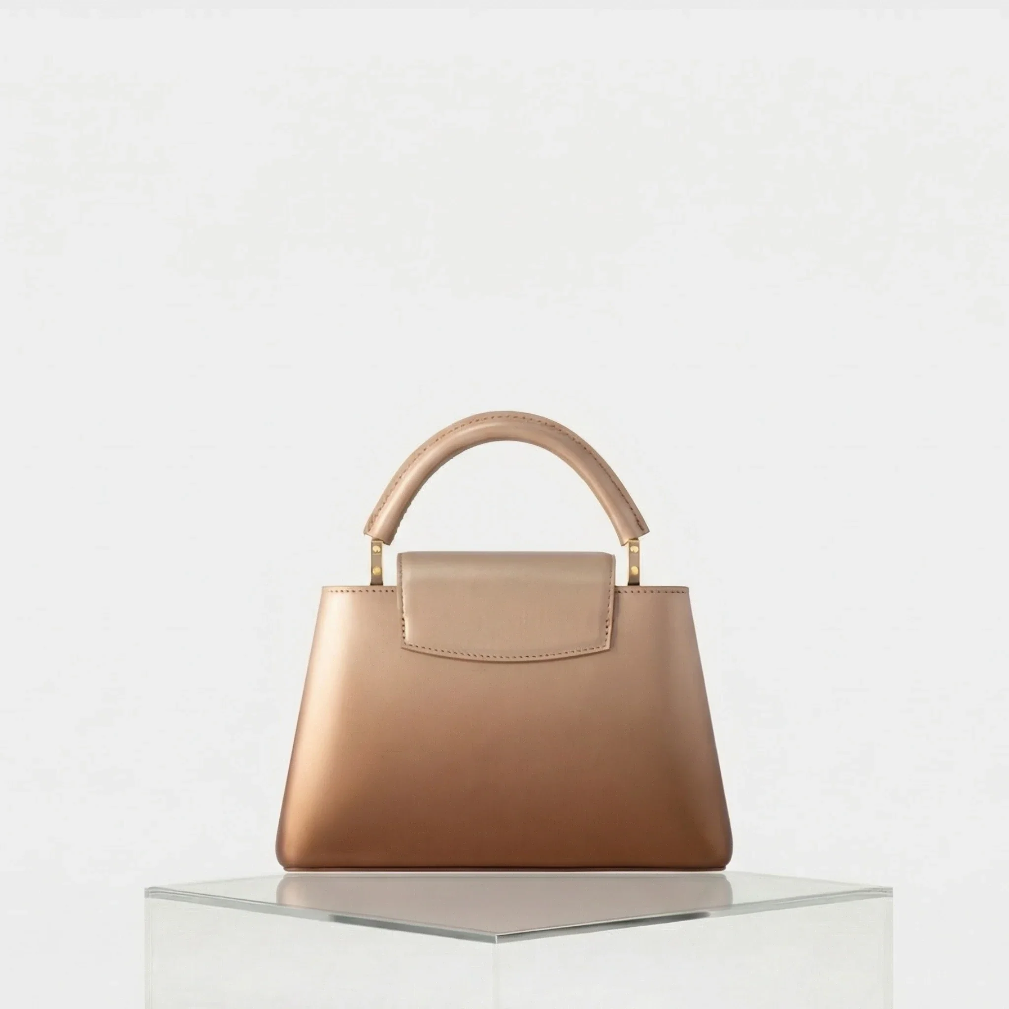 Capucines BB Handbag Sprayed Lambskin Leather - Image 3