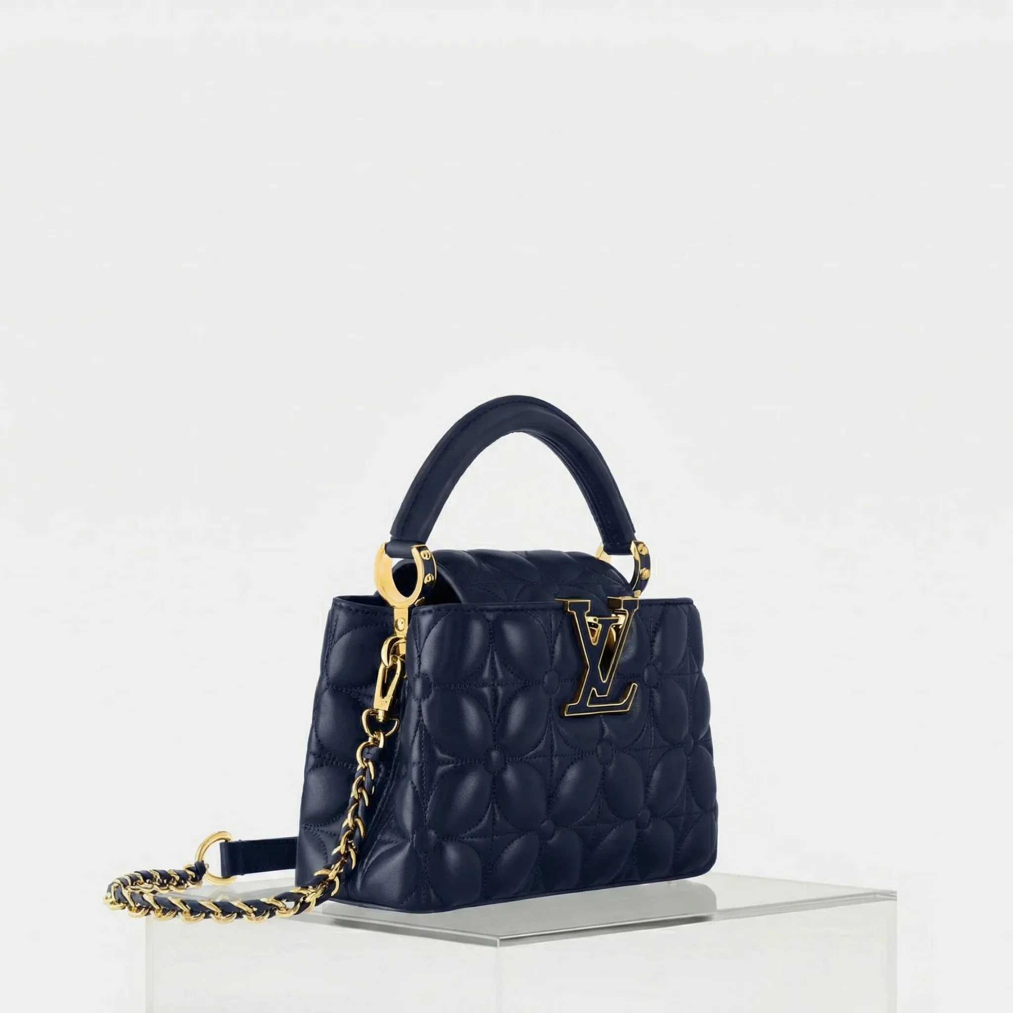 Capucines Mini Handbag Lamskin Leather - Image 2