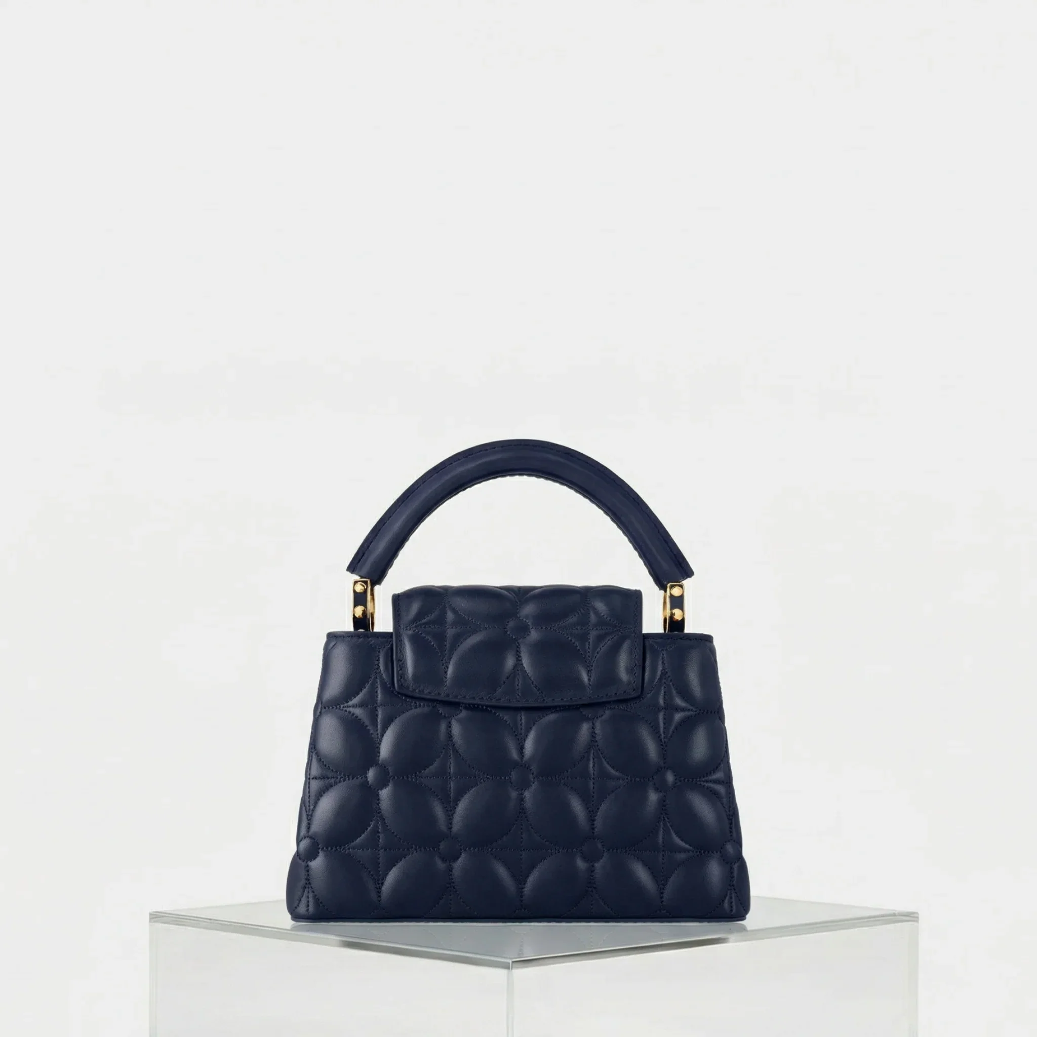 Capucines Mini Handbag Lamskin Leather - Image 3