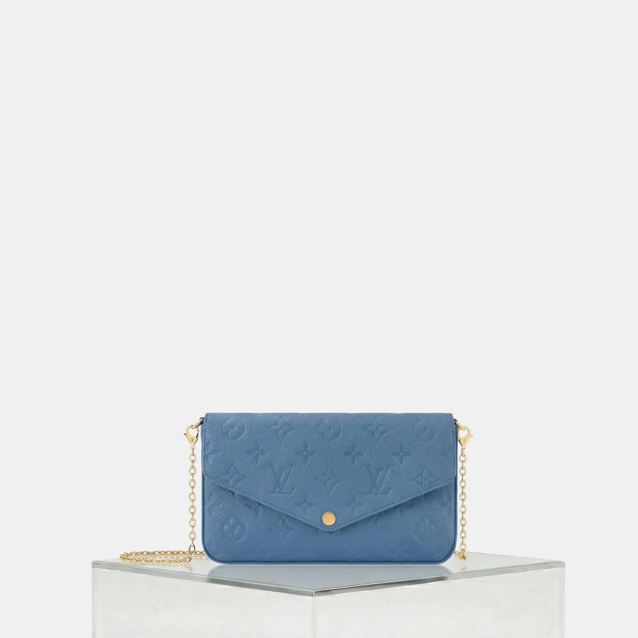 Félicie Pochette Handbag Monogram Empreinte - Image 7
