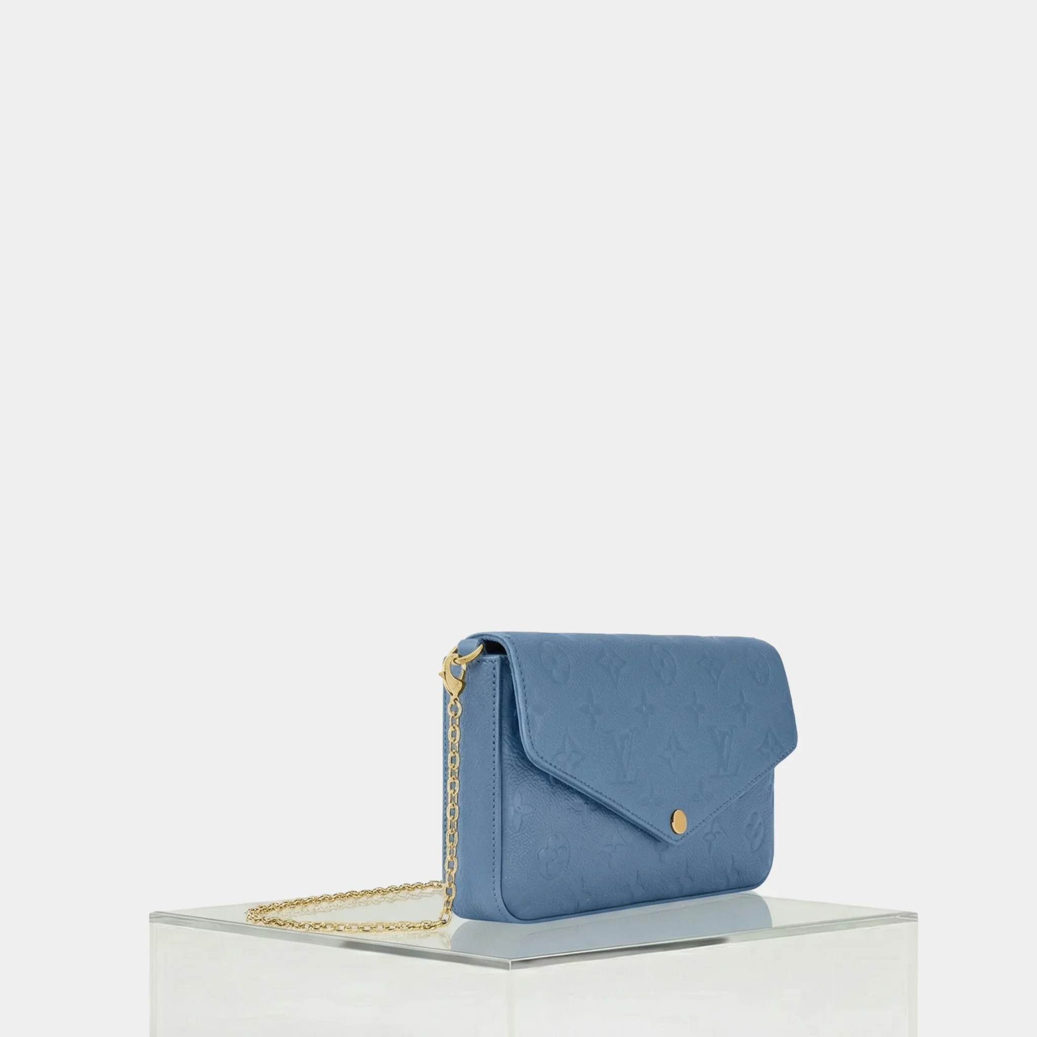 Félicie Pochette Handbag Monogram Empreinte - Image 8