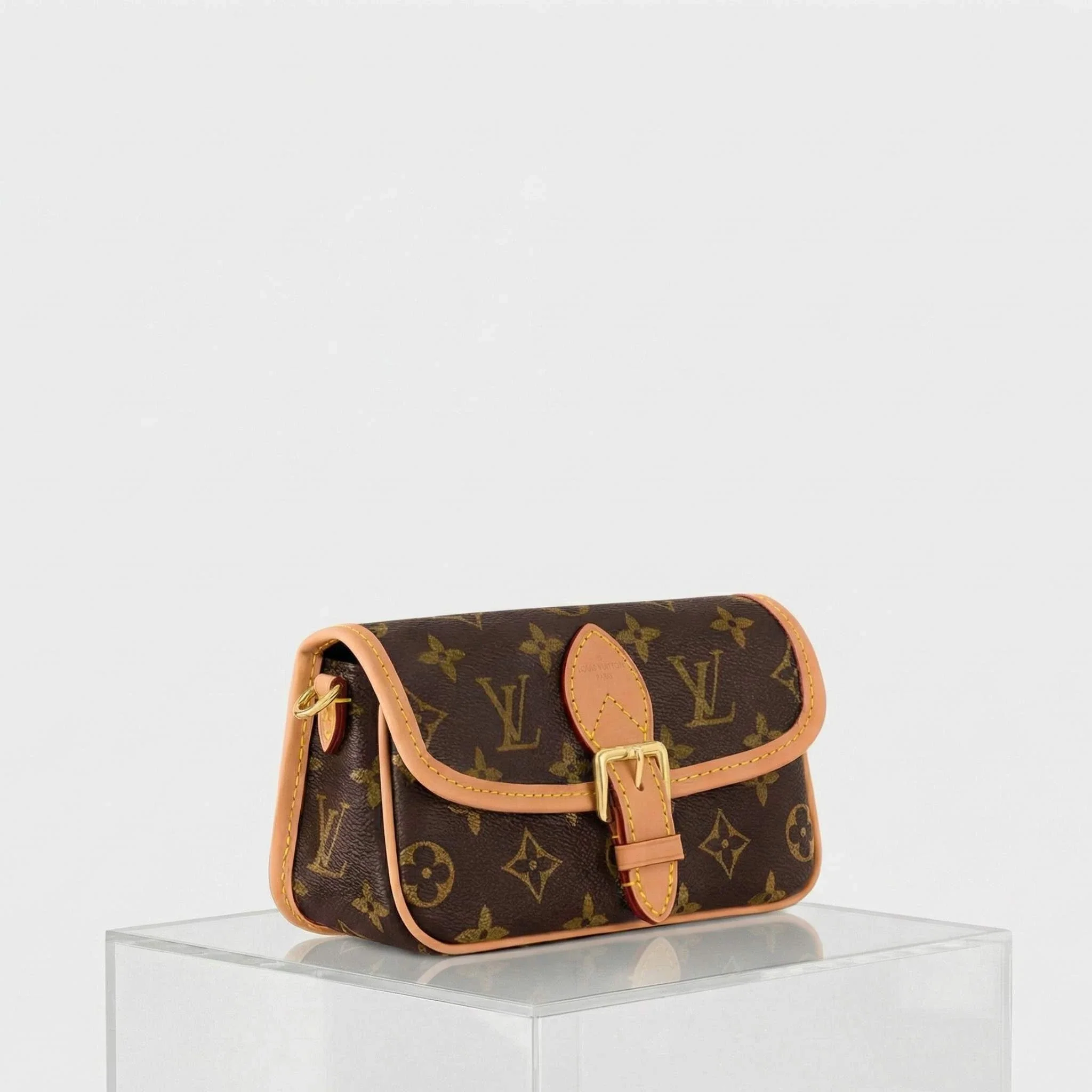Nano Diane Handbag Monogram Canvas - Image 3