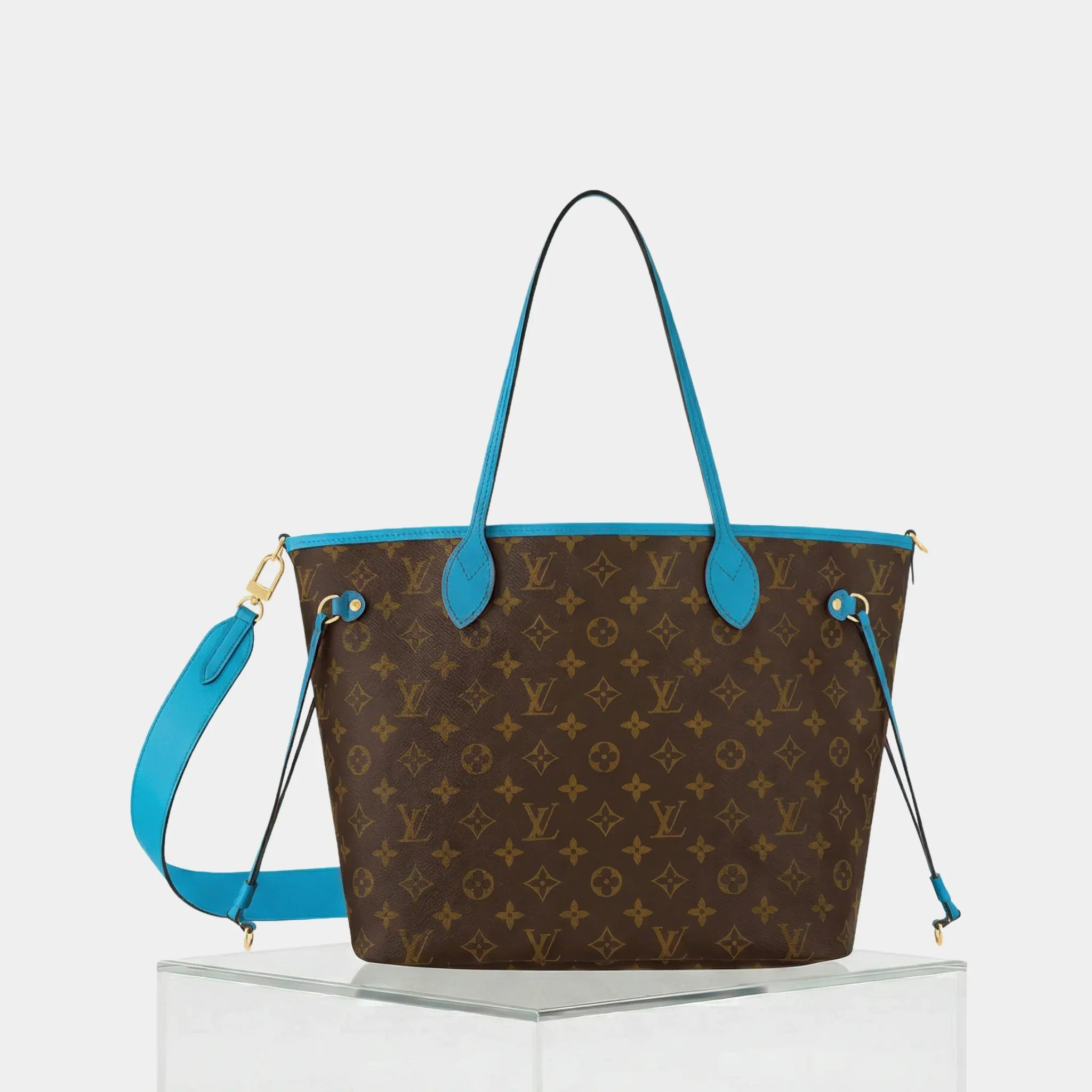 Louis Vuitton Neverfull Bandoulière Monogram Inside Out MM Handbag - Image 12