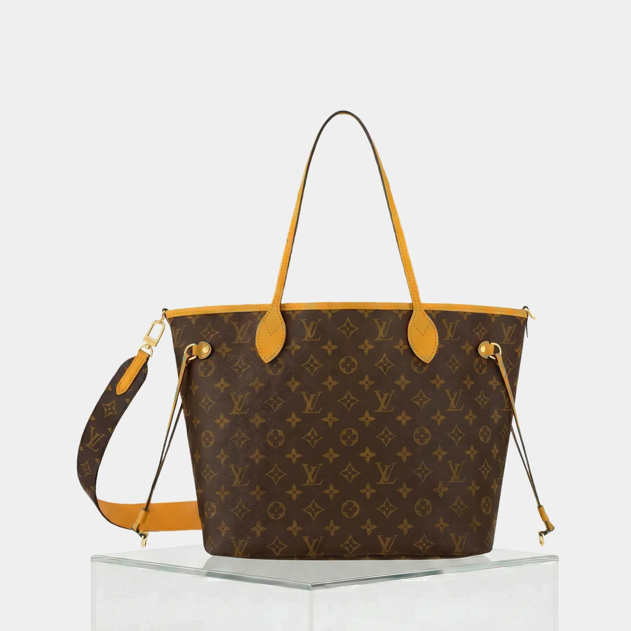 Louis Vuitton Neverfull Bandoulière Monogram Inside Out MM Handbag - Image 6