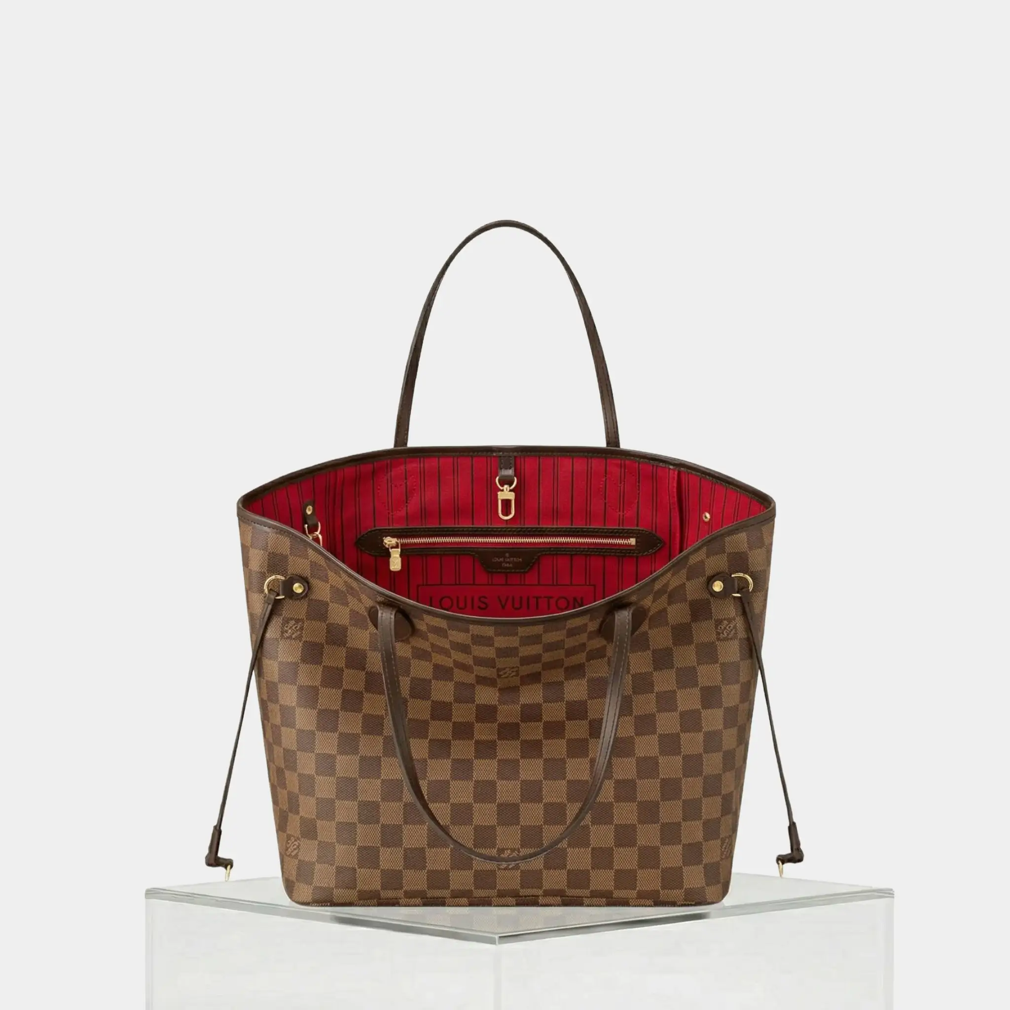 Neverfull MM Tote In Damier Ebene