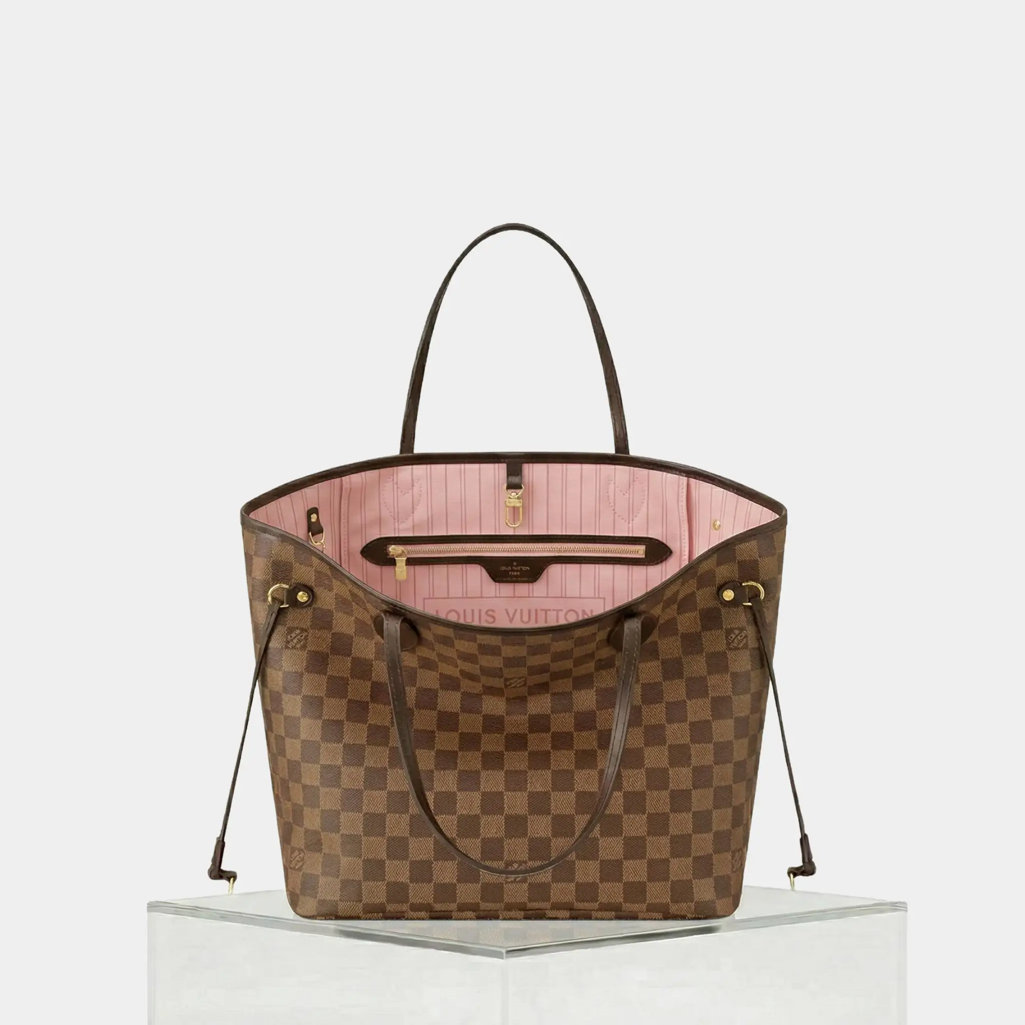 Neverfull MM Tote In Damier Ebene - Image 4