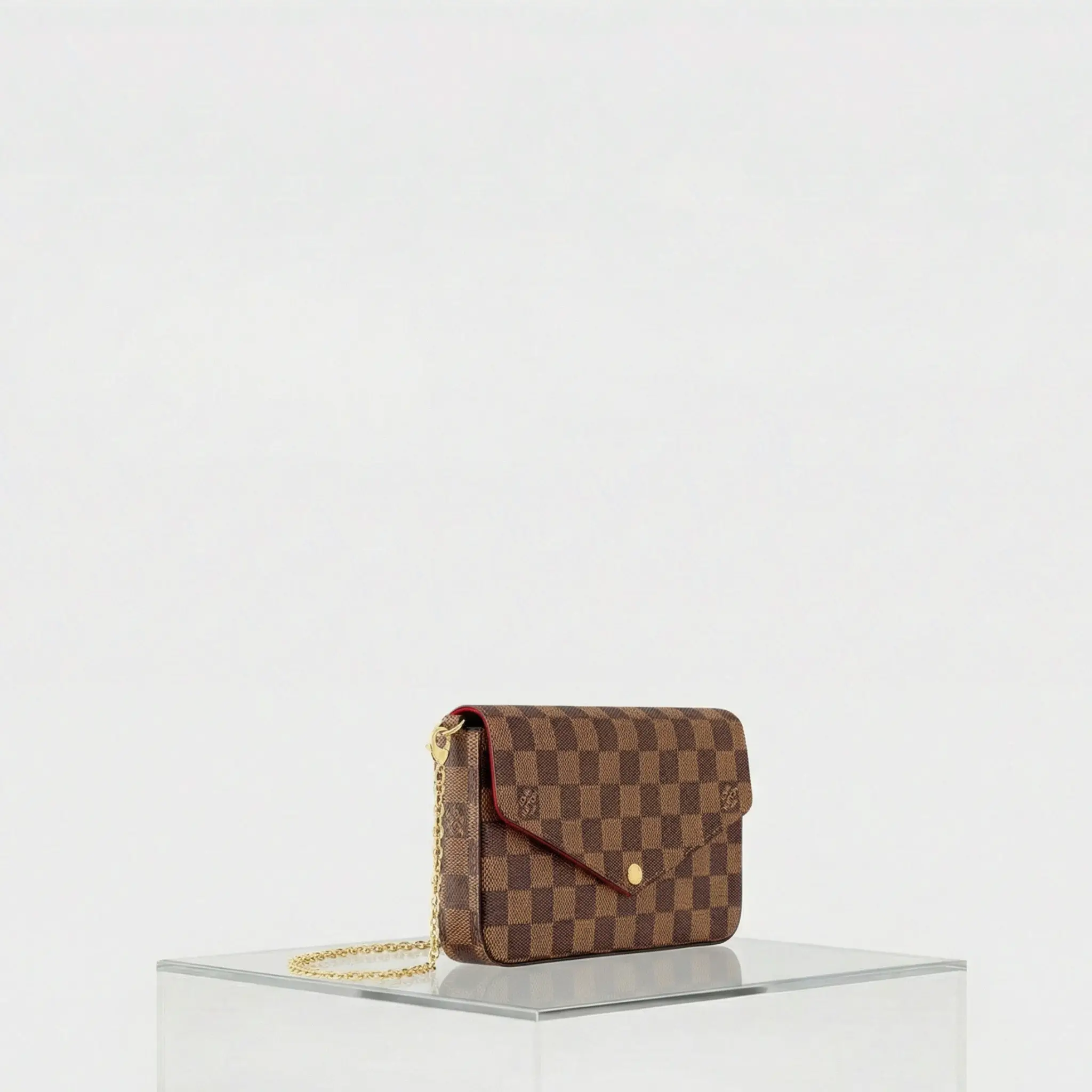 Pochette Félicie Handbag Damier Ebene Canvas - Image 2