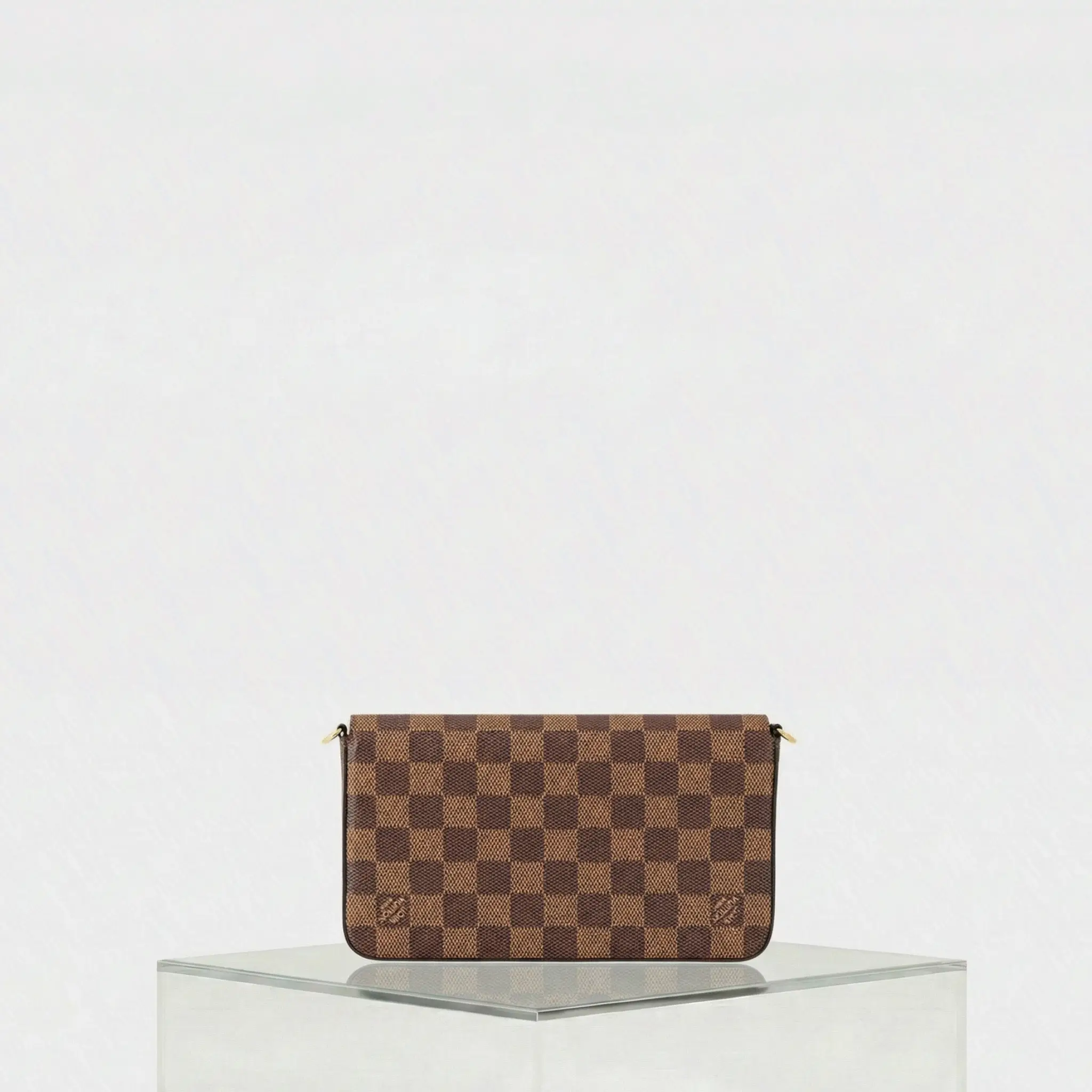 Pochette Félicie Handbag Damier Ebene Canvas - Image 3