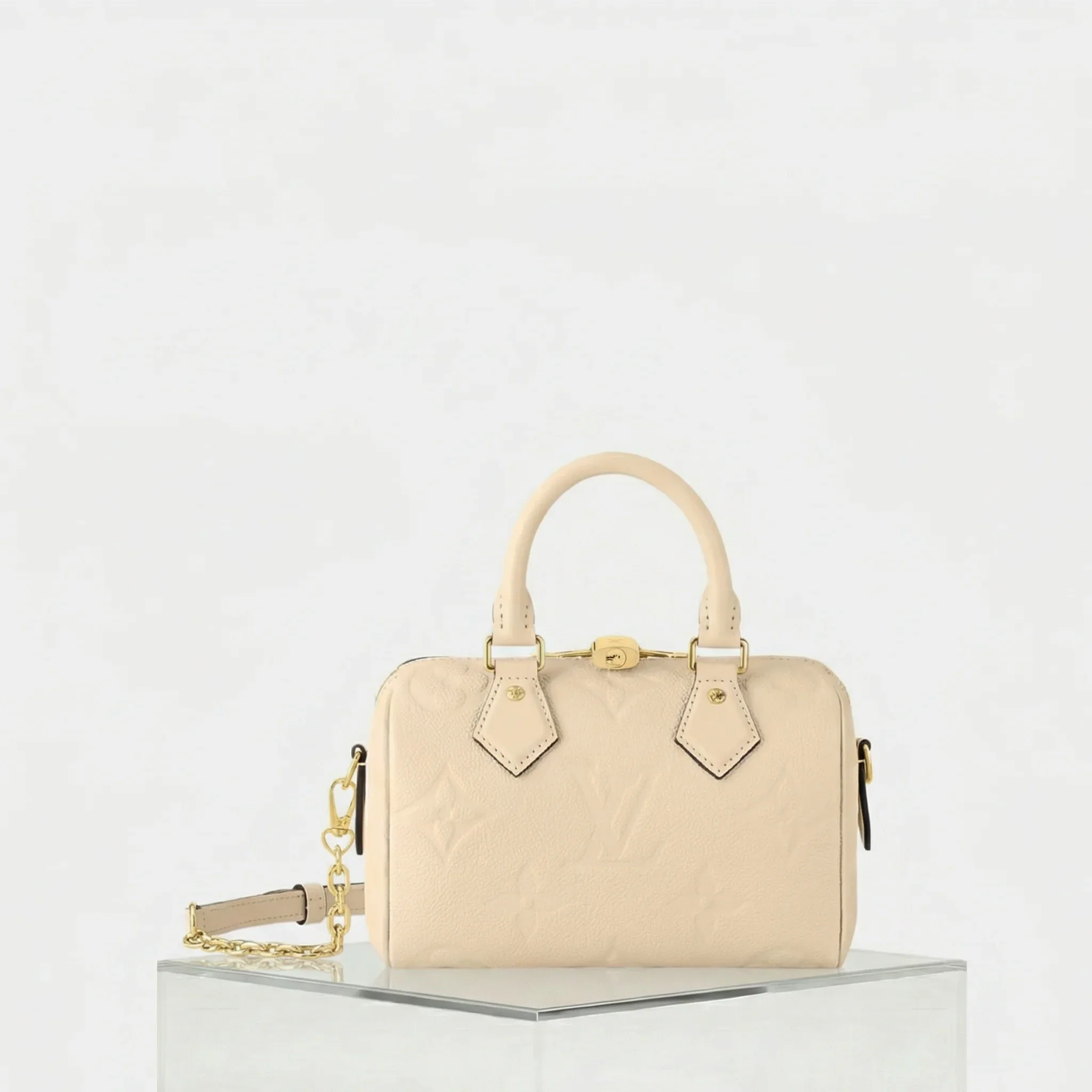 Speedy Bandouliere 20 Monogram Empreinte Leather - Image 4