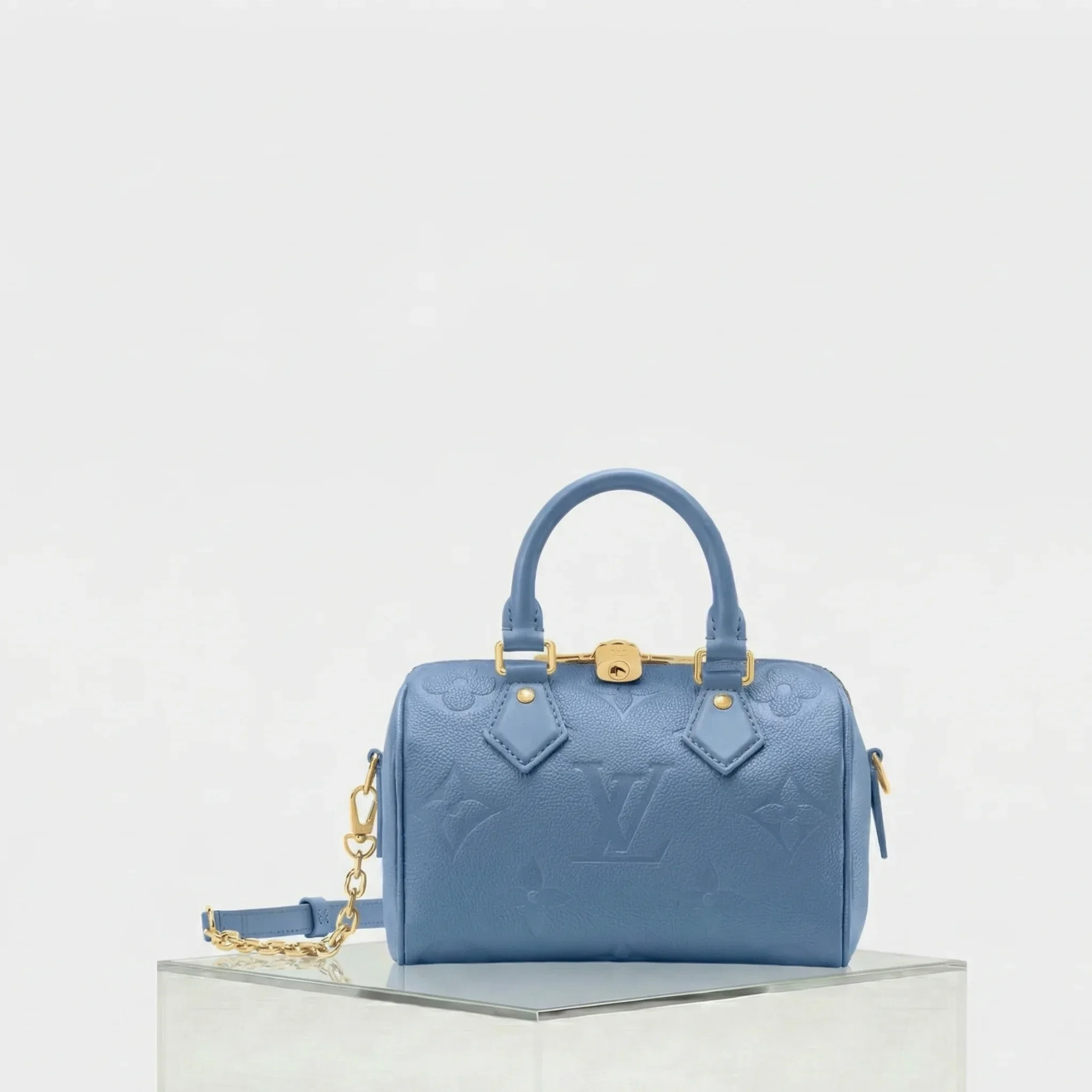 Speedy Bandouliere 20 Monogram Empreinte Leather - Image 7