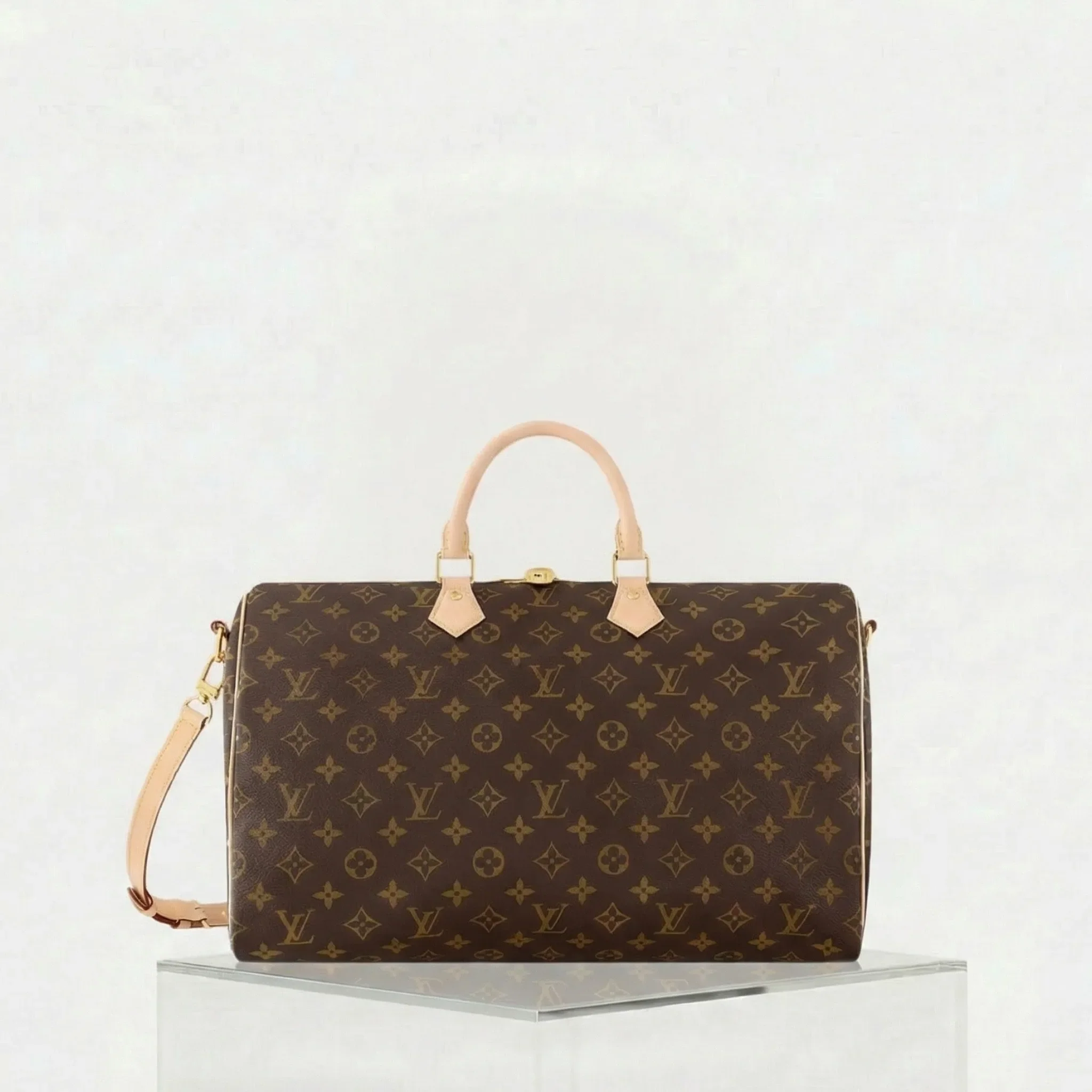 Speedy Bandouliere 40 Monogram Canvas