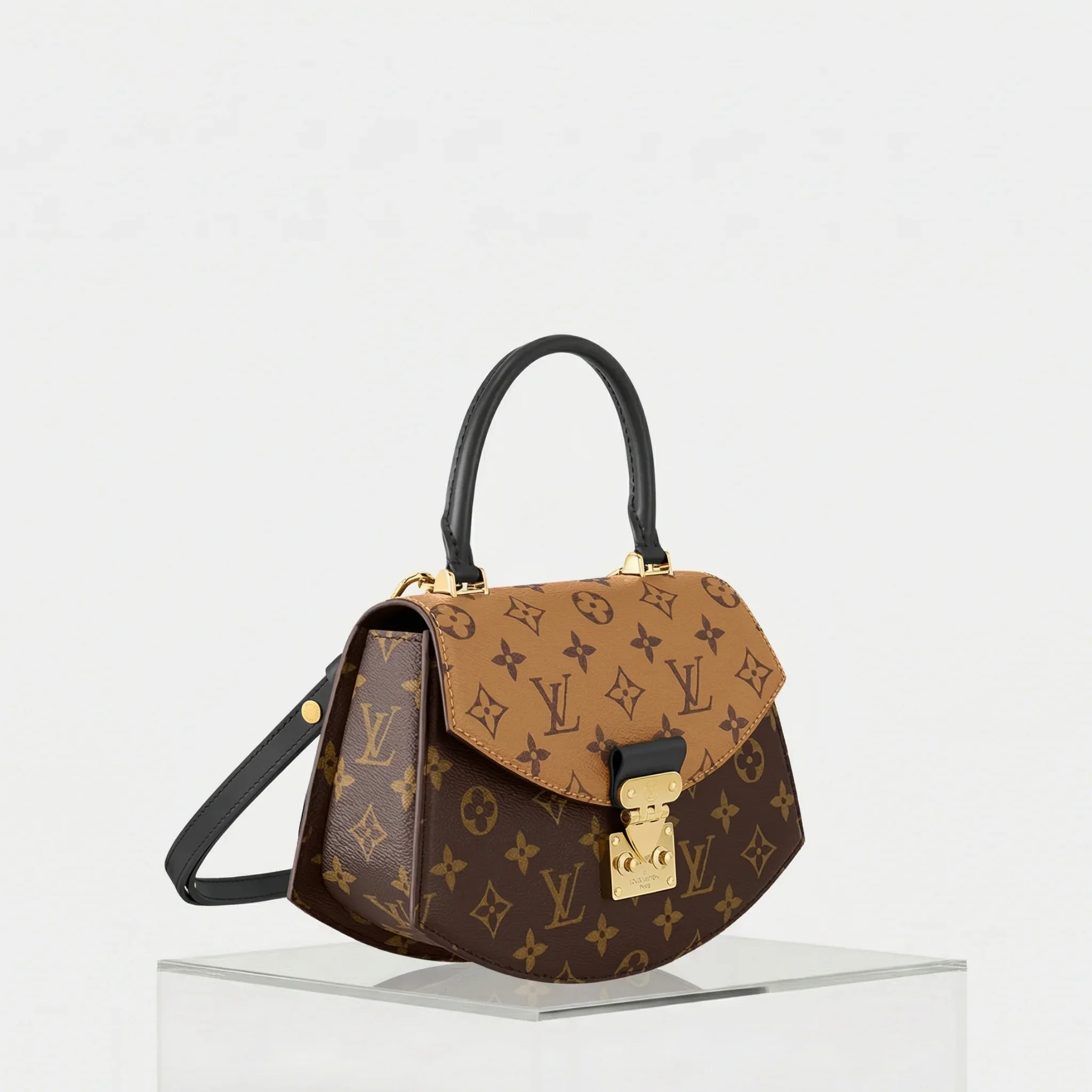 Tilsitt Handbag Monogram and Monogram Reverse Coated Canvas - Image 2