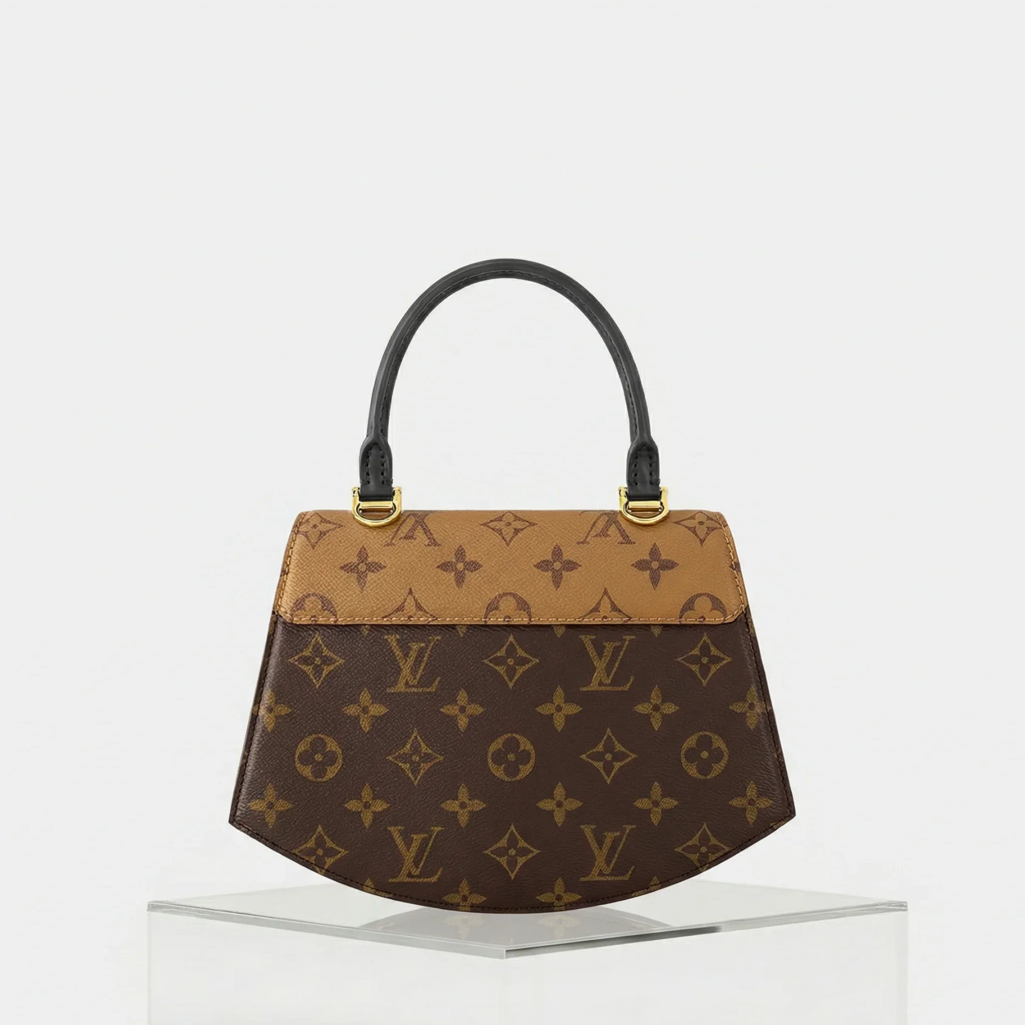 Tilsitt Handbag Monogram and Monogram Reverse Coated Canvas - Image 3