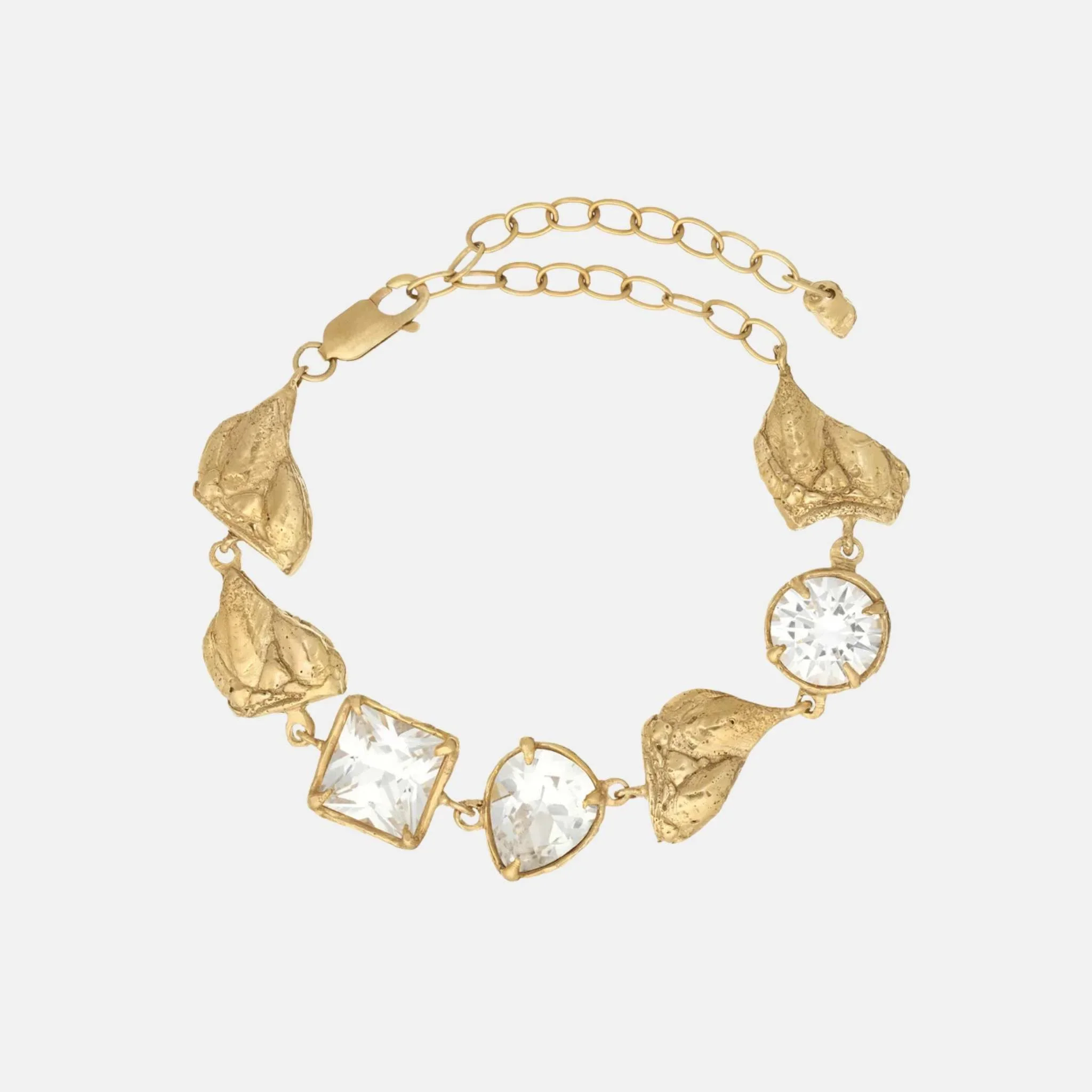 Eda 18K Gold Plated Recycled Silver Bracelet