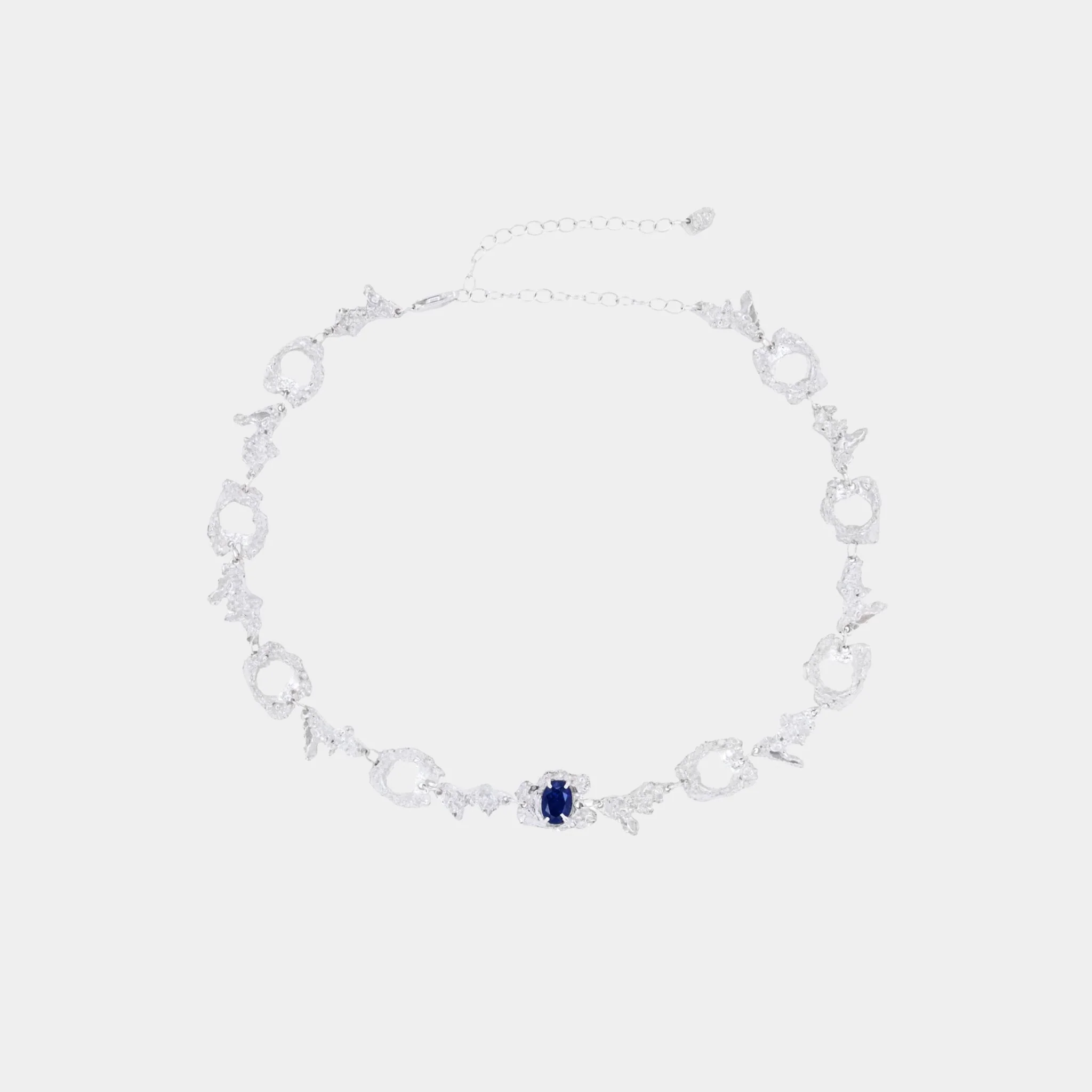 Eryngii Sapphire Argenti Necklace
