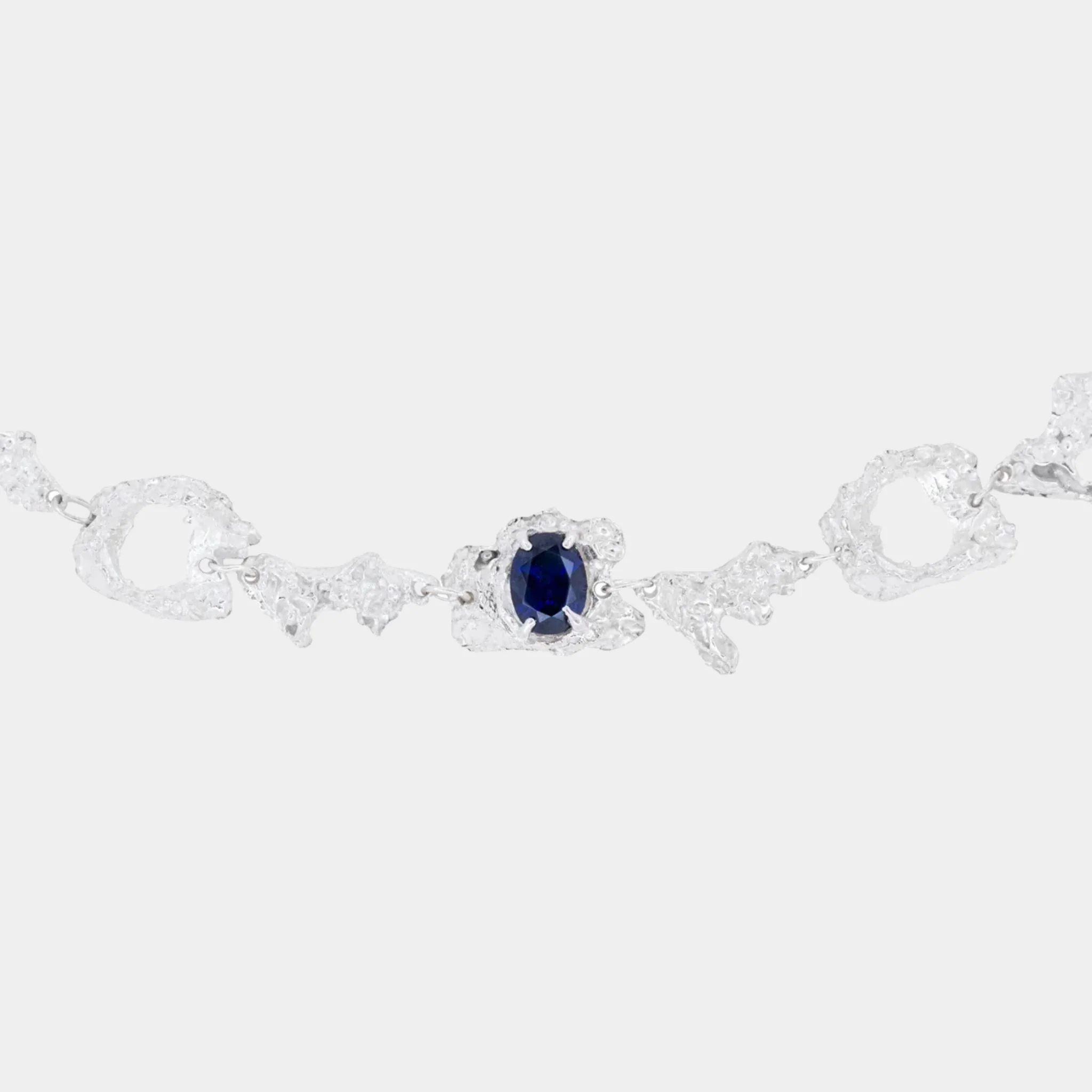 Eryngii Sapphire Argenti Necklace - Image 2