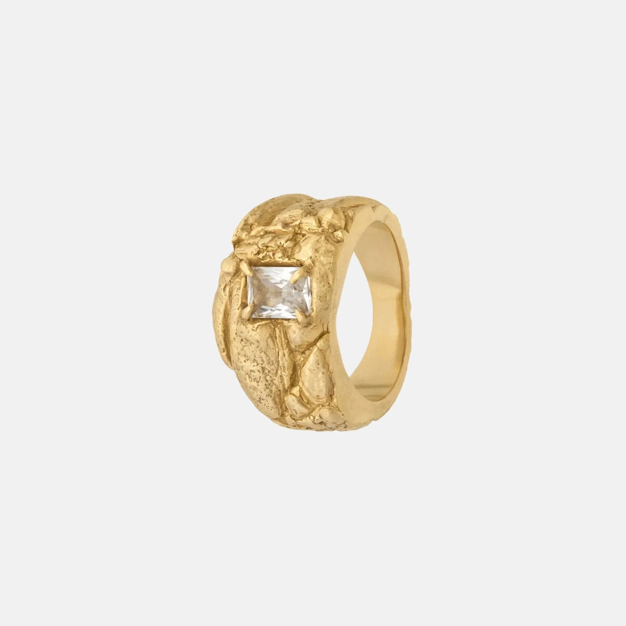 Kai 18K Gold Plated Silver Ring