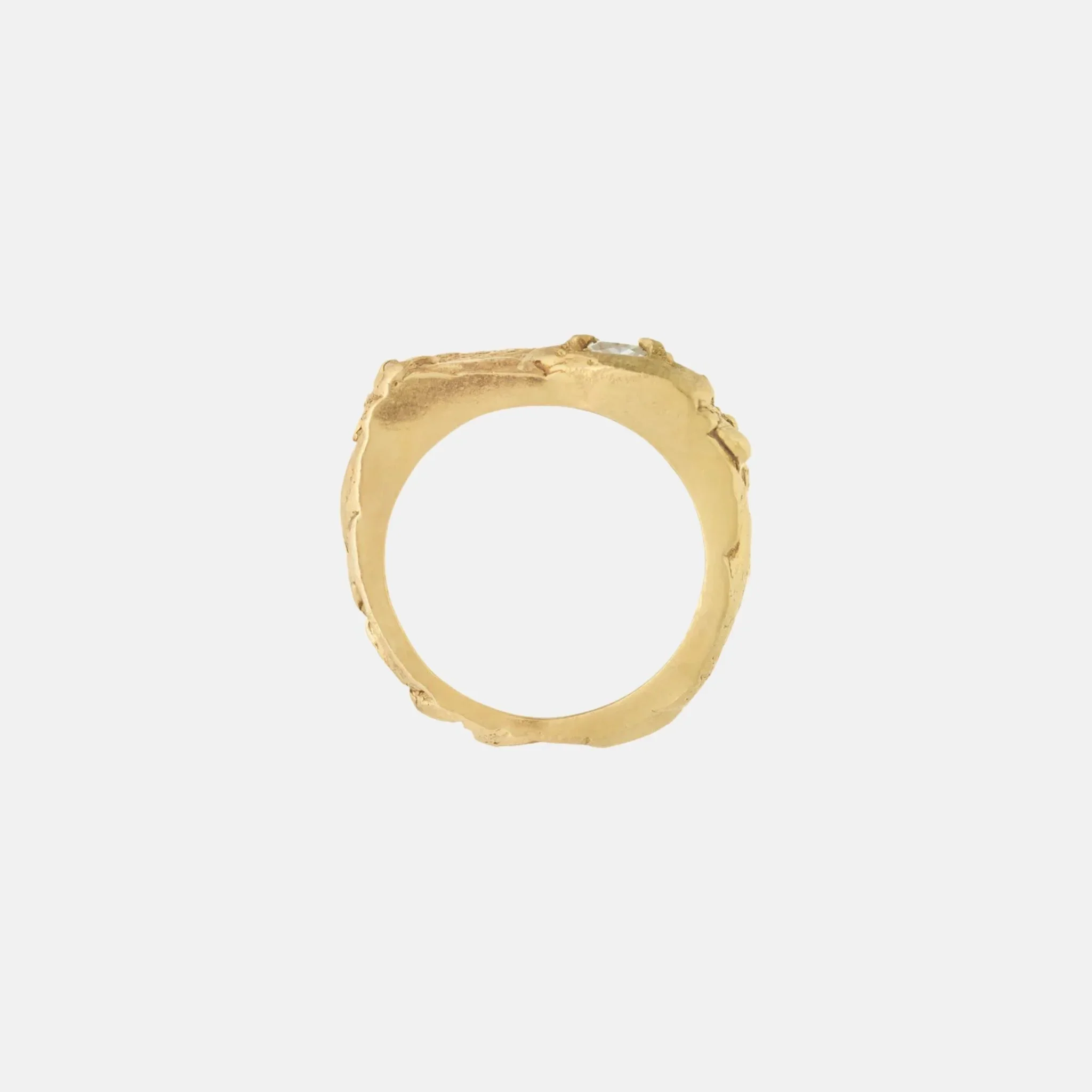 Kai 18K Gold Plated Silver Ring - Image 2