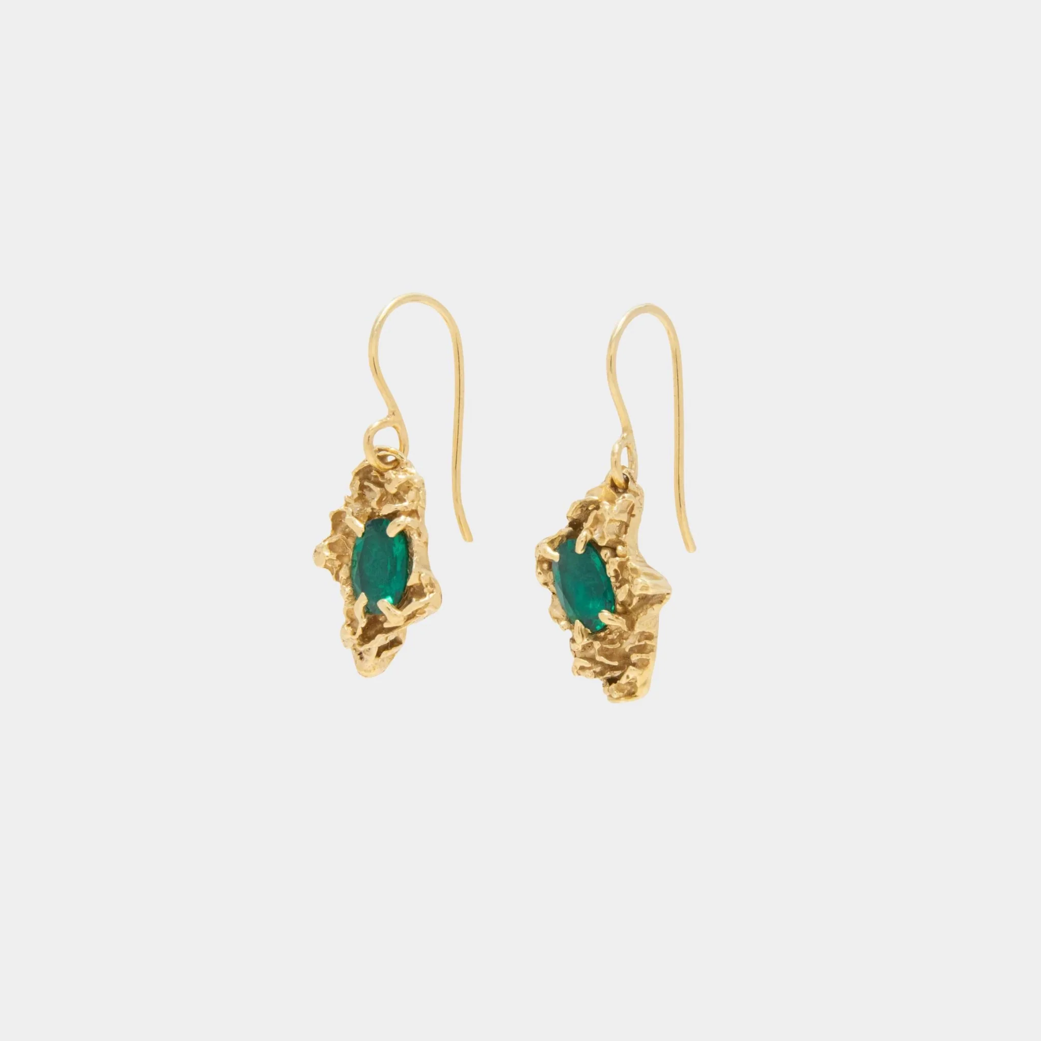 Nameko Emerald Earrring - Image 2