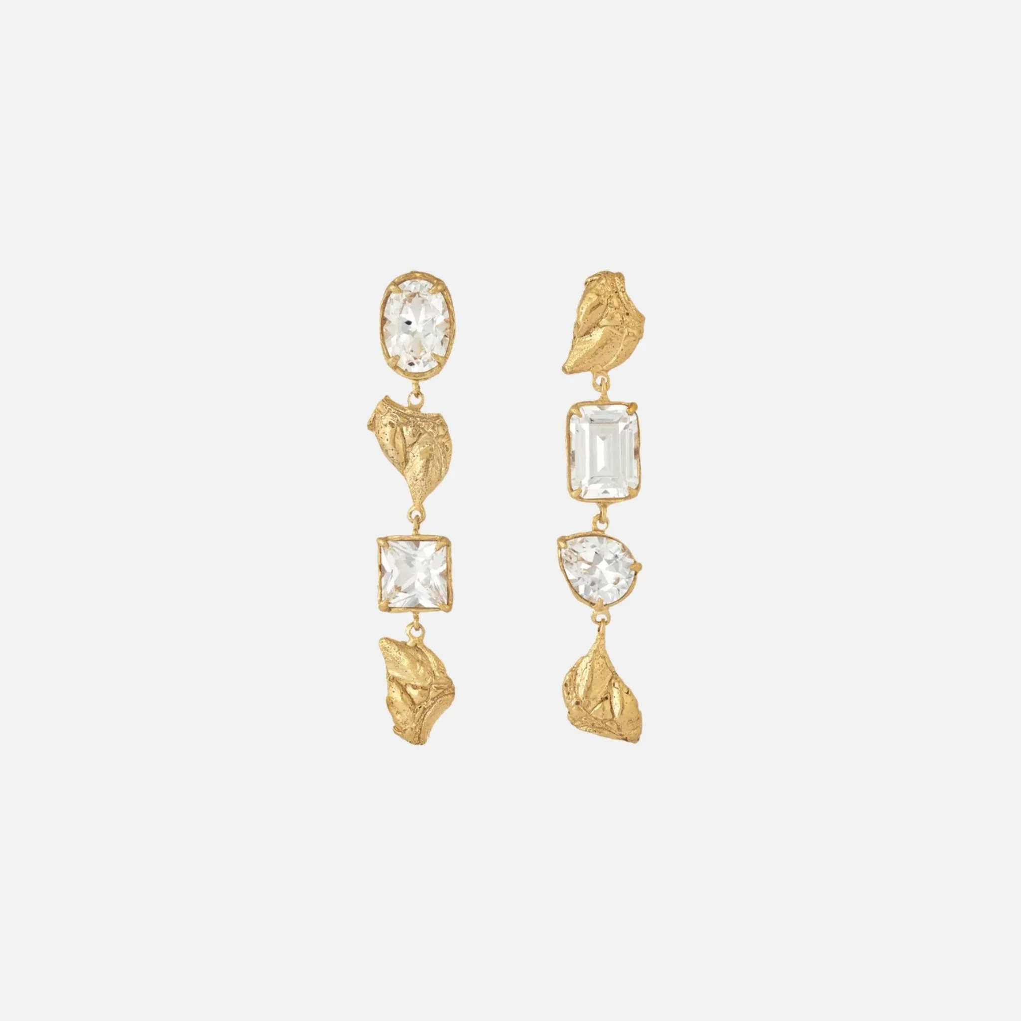 Sami 18K Gold Plated Recycled Silver Earrings