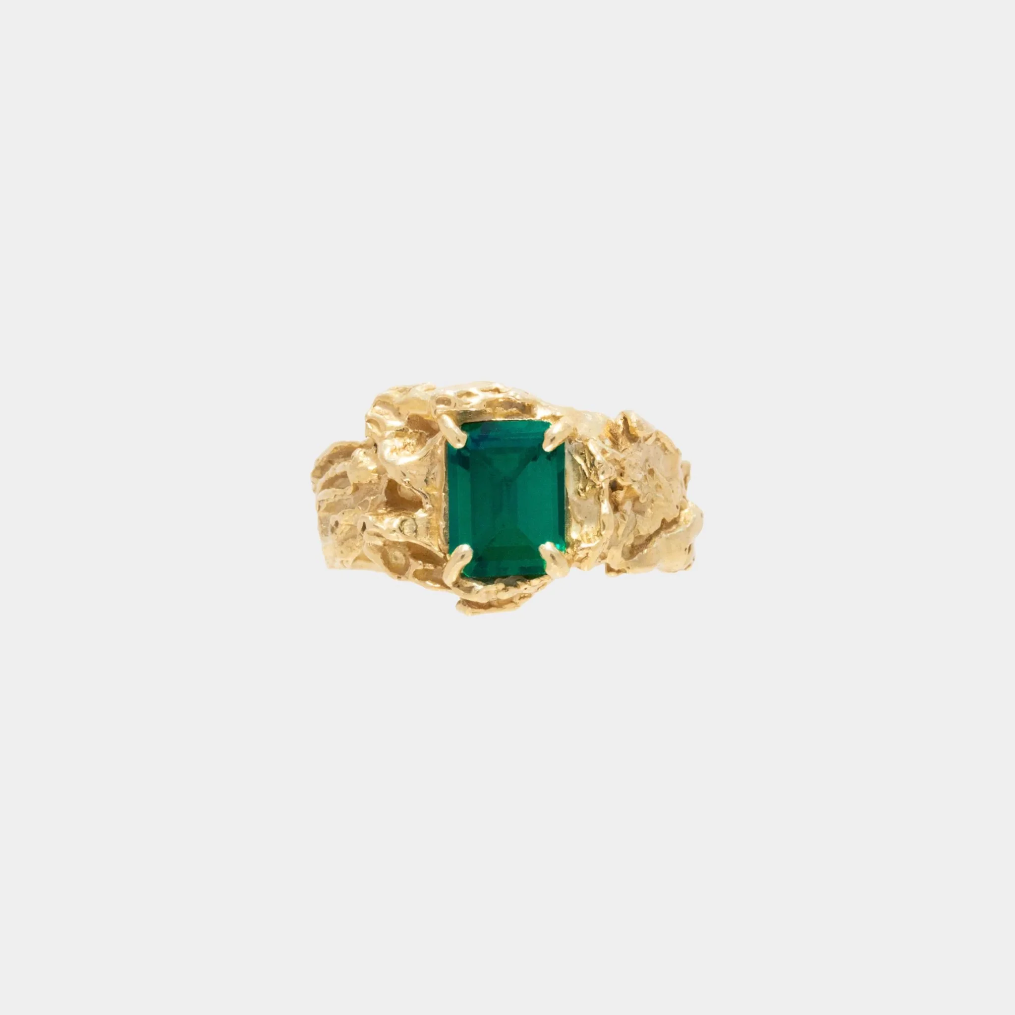 Shimeji Emerald Ring - Image 2