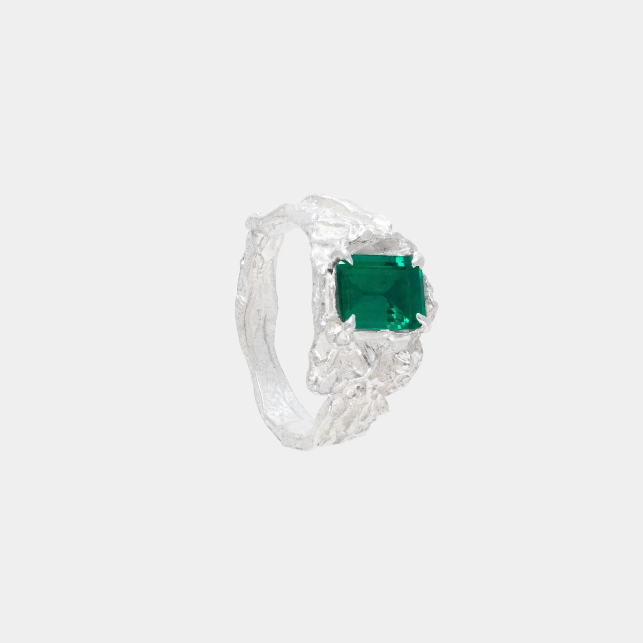 Shimeji Emerald Ring - Image 4
