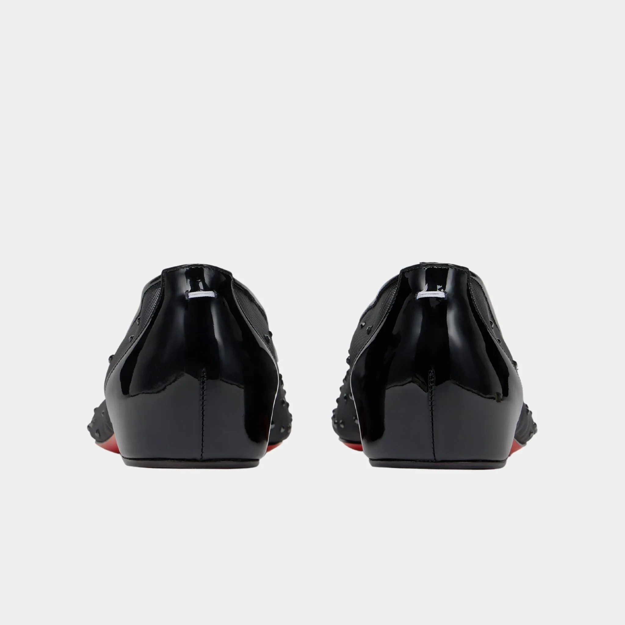 Marlougiela Strass Ballerinas Mesh and Calfskin - Image 3