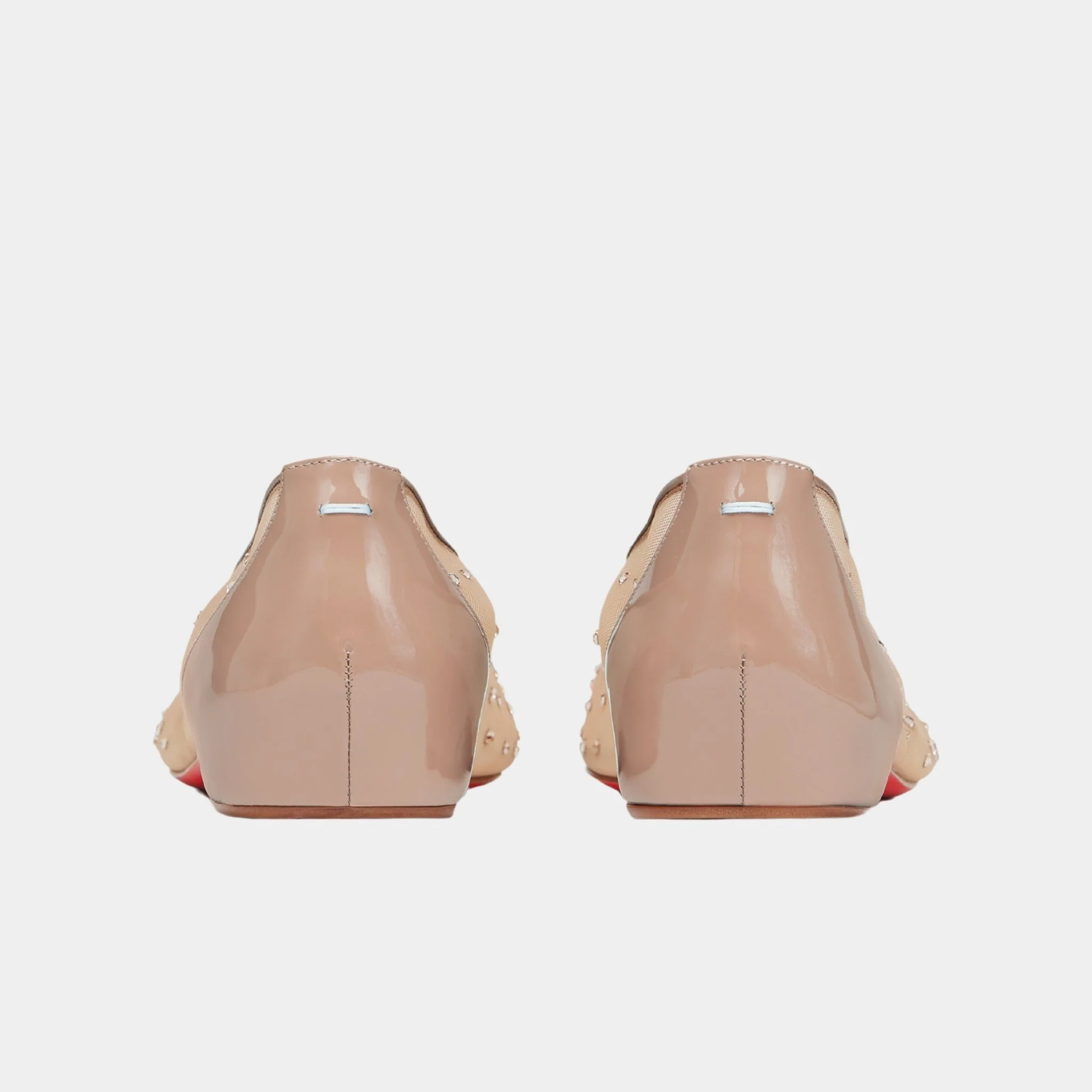 Marlougiela Strass Ballerinas Mesh and Calfskin - Image 6