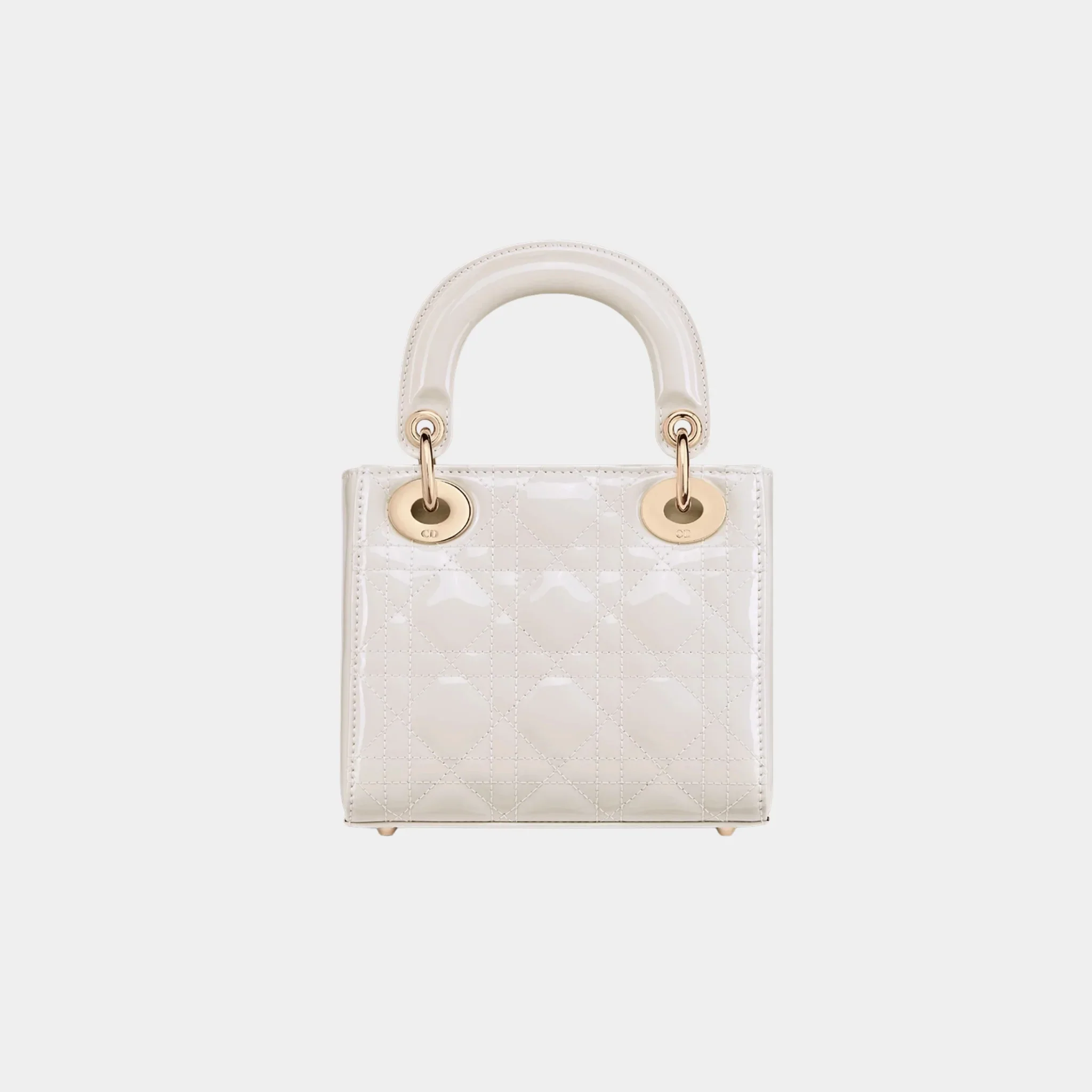 Mini Lady Dior Bag Patent Cannage Calfskin - Image 10