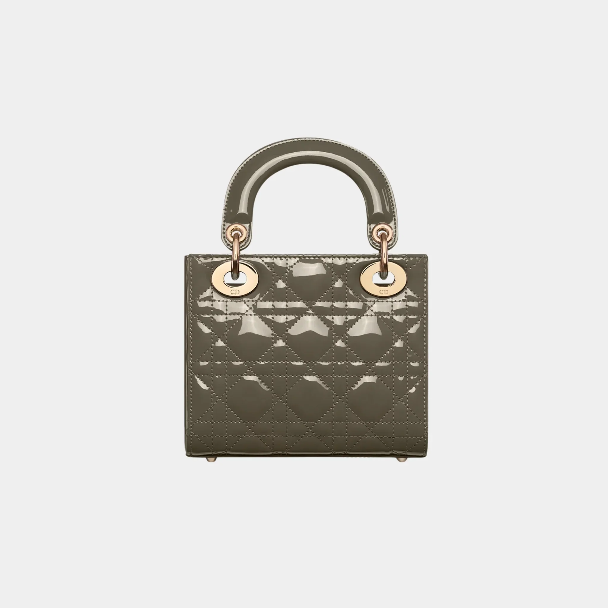 Mini Lady Dior Bag Patent Cannage Calfskin - Image 4
