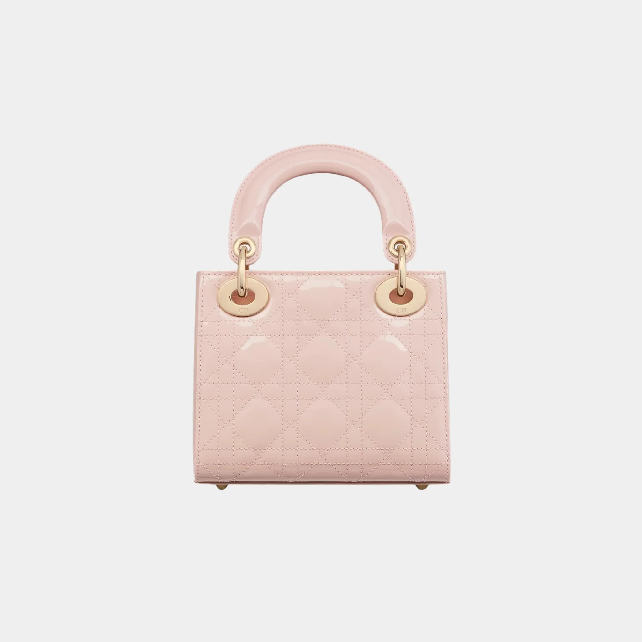 Mini Lady Dior Bag Patent Cannage Calfskin - Image 6