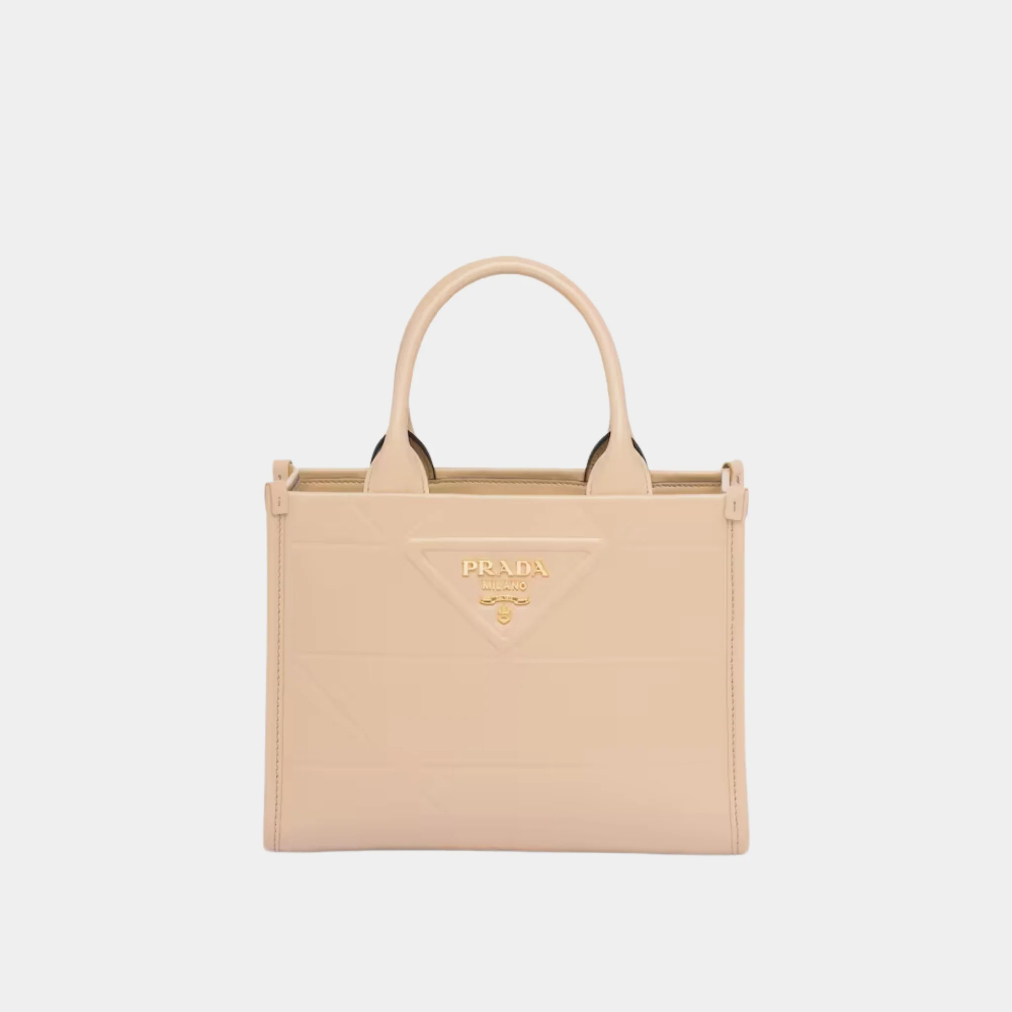 Mini Symbole Leather Bag With Stitching - Image 7