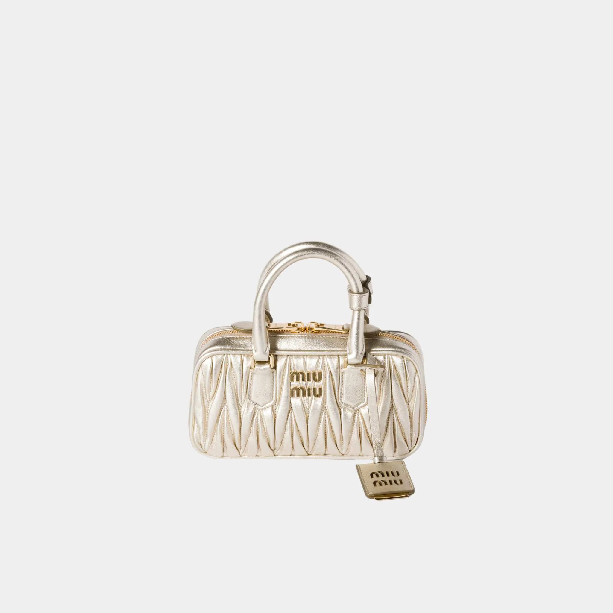 Arcadie Matelasse Nappa Leather Mini Bag - Image 12