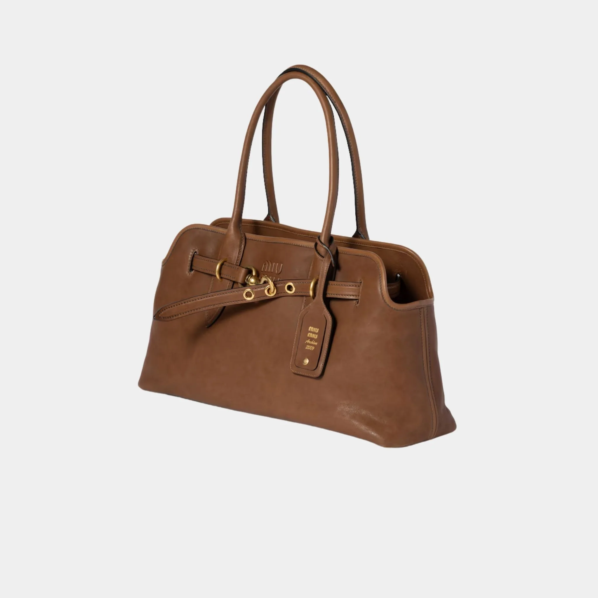 Aventure Nappa Leather Large Bag - Image 2
