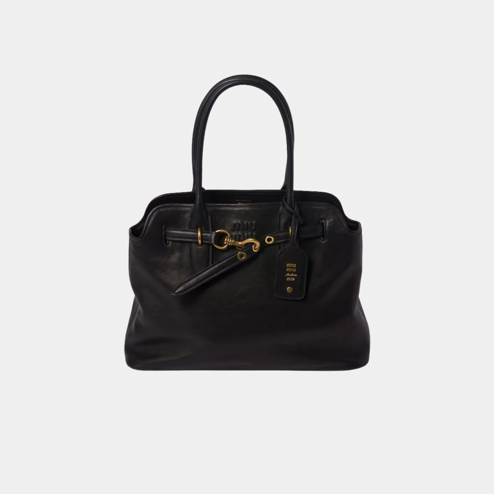 Aventure Nappa Leather Medium Bag