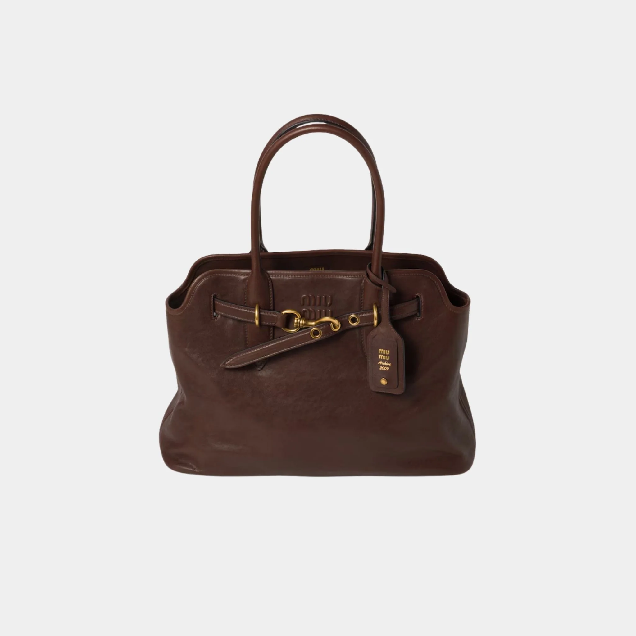 Aventure Nappa Leather Medium Bag - Image 5