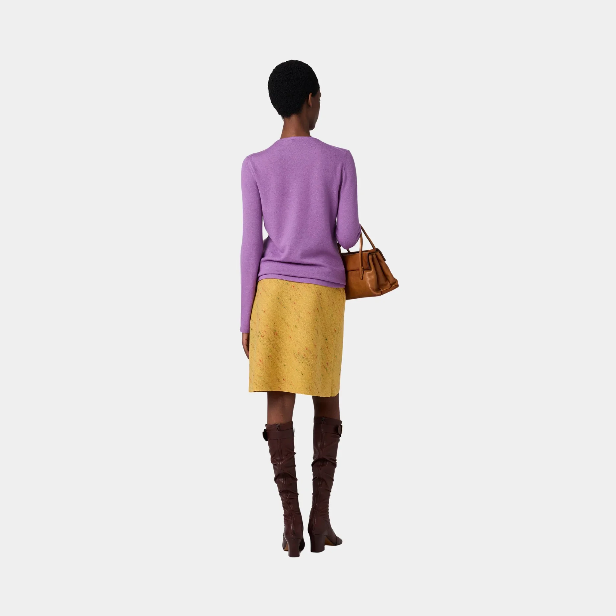 Cashmere and Silk Crew-neck Sweater - Image 2