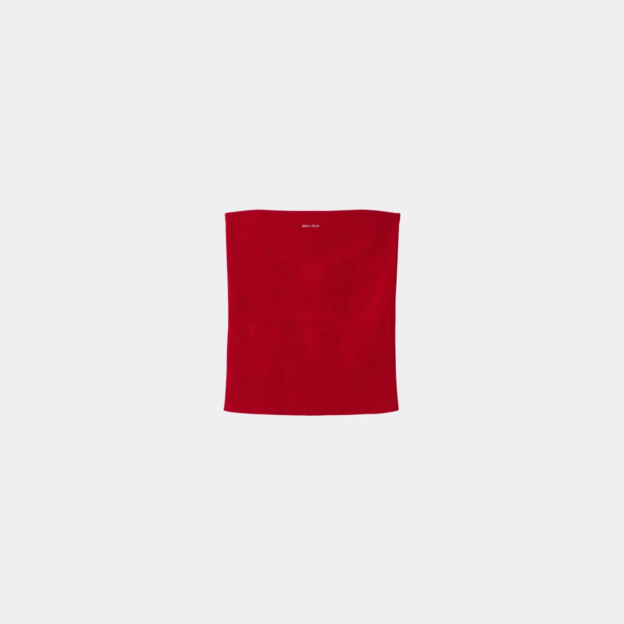 Cotton Knit Tube Top - Image 2