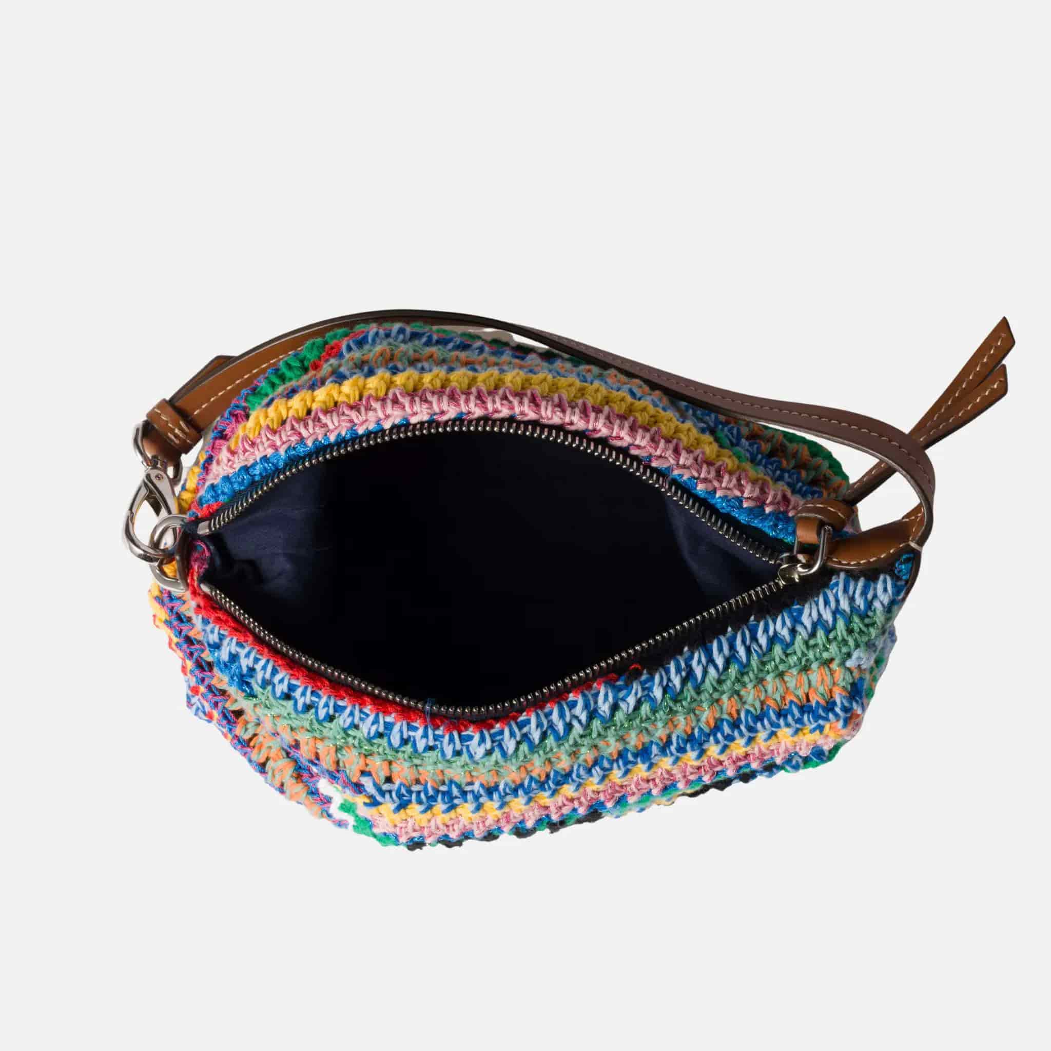 Crochet pouch Multicolored - Image 3