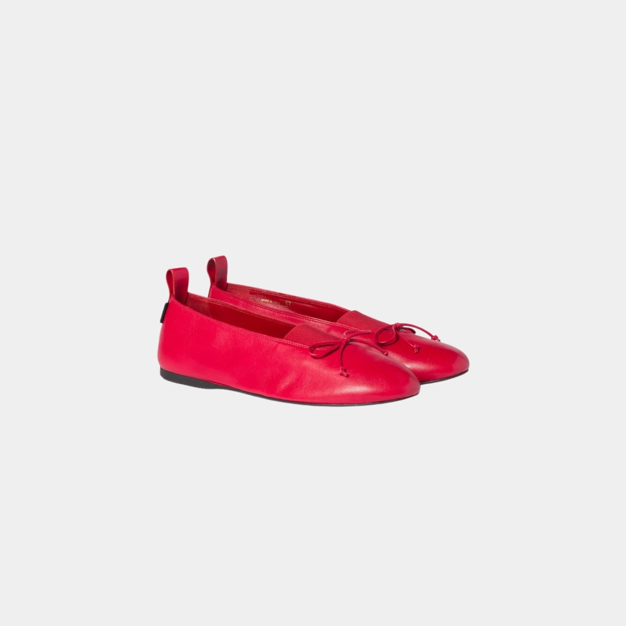 Elan Nappa Leather Ballerinas in Lambskin - Image 3