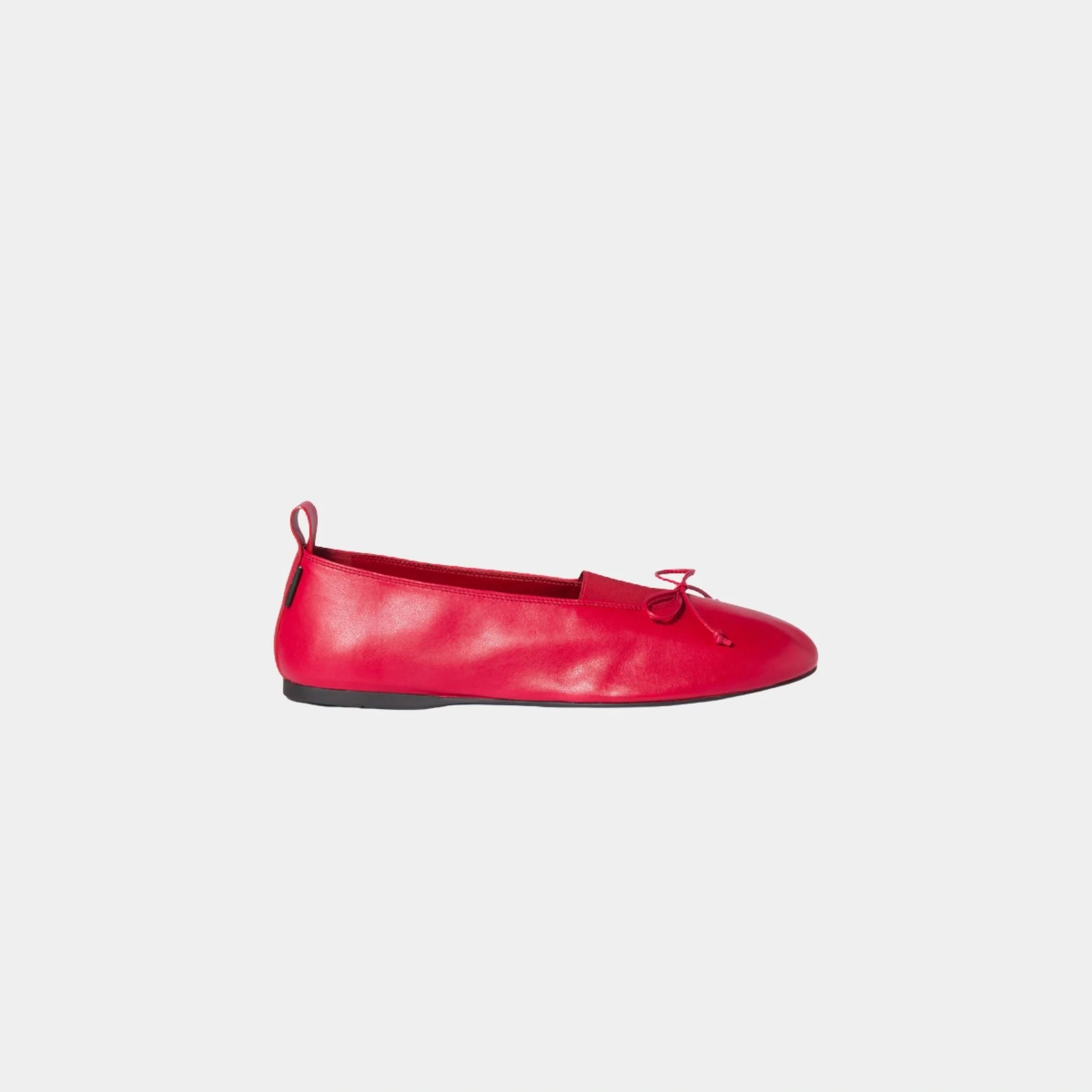 Elan Nappa Leather Ballerinas in Lambskin - Image 4