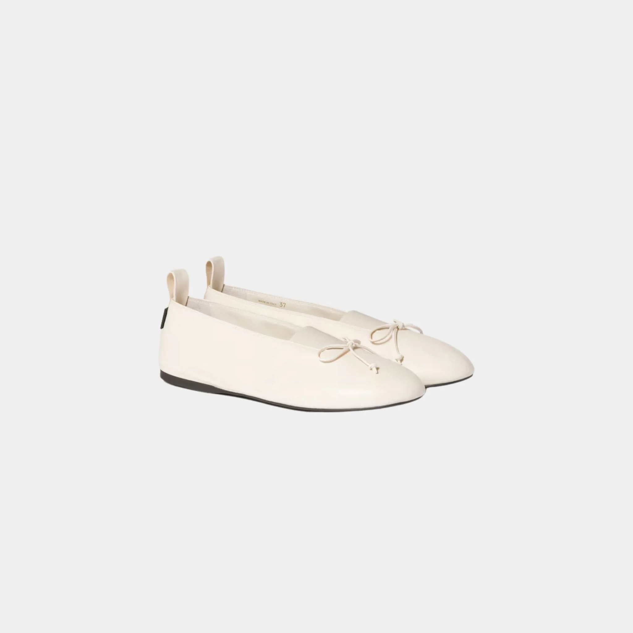 Elan Nappa Leather Ballerinas in Lambskin - Image 5