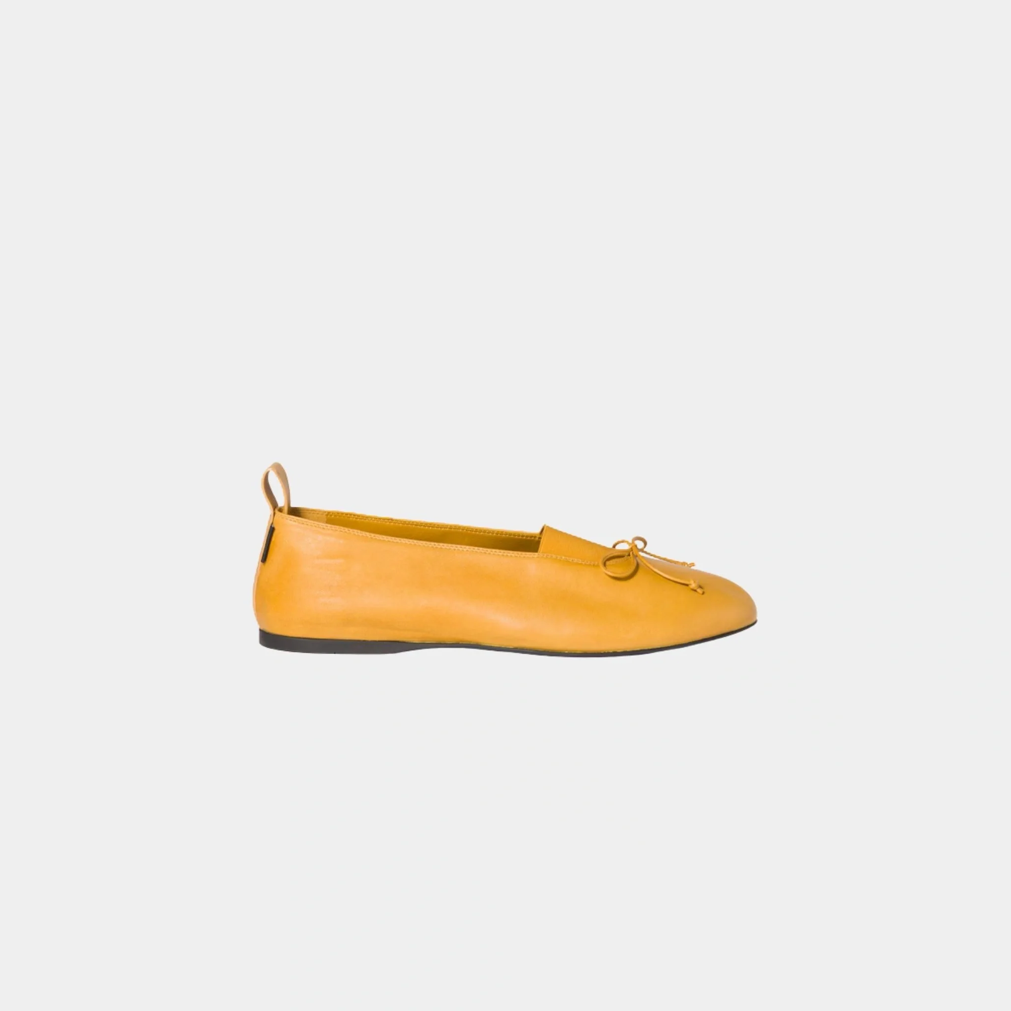Elan Nappa Leather Ballerinas in Lambskin - Image 8