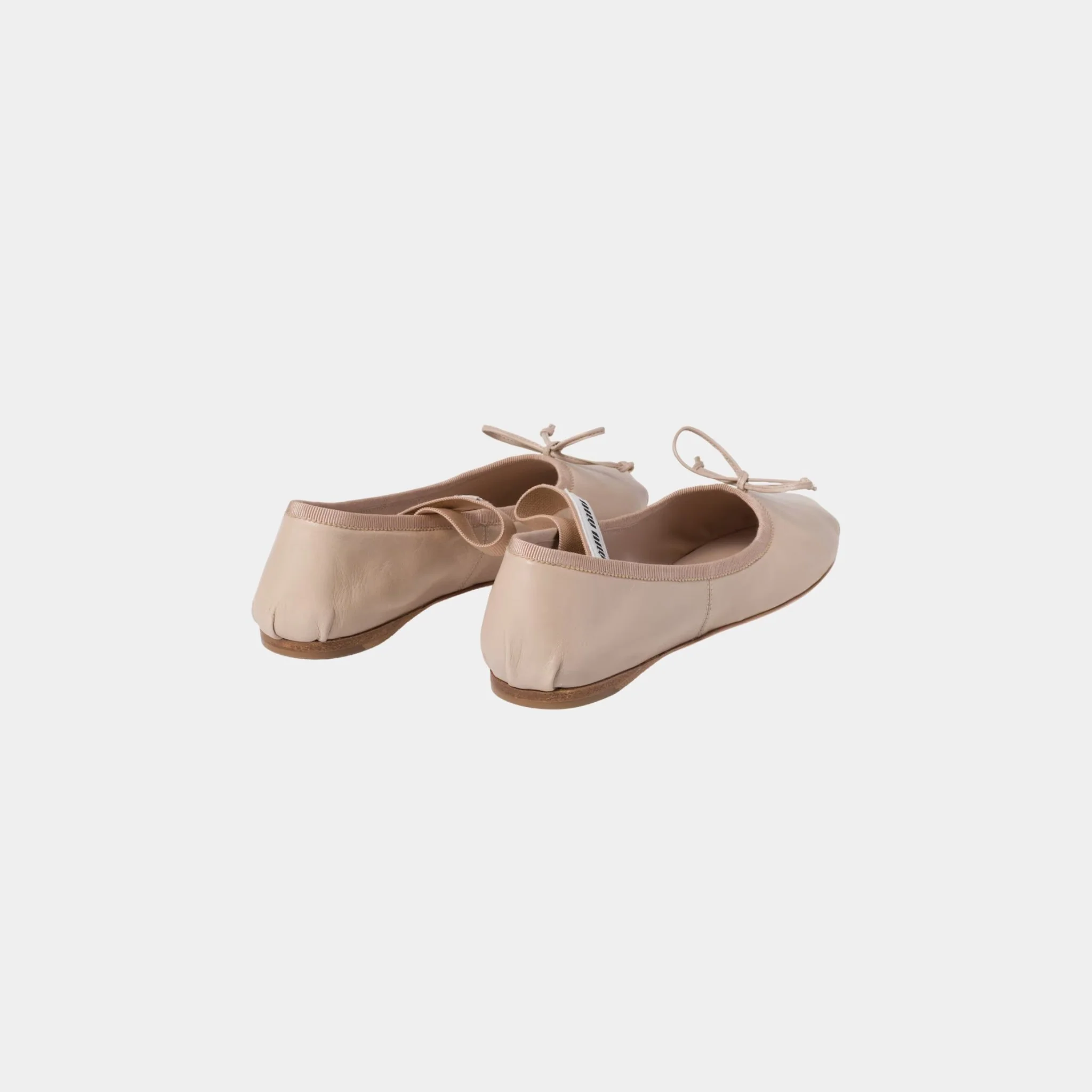 Leather Ballerinas With Removable Elastic - Image 5