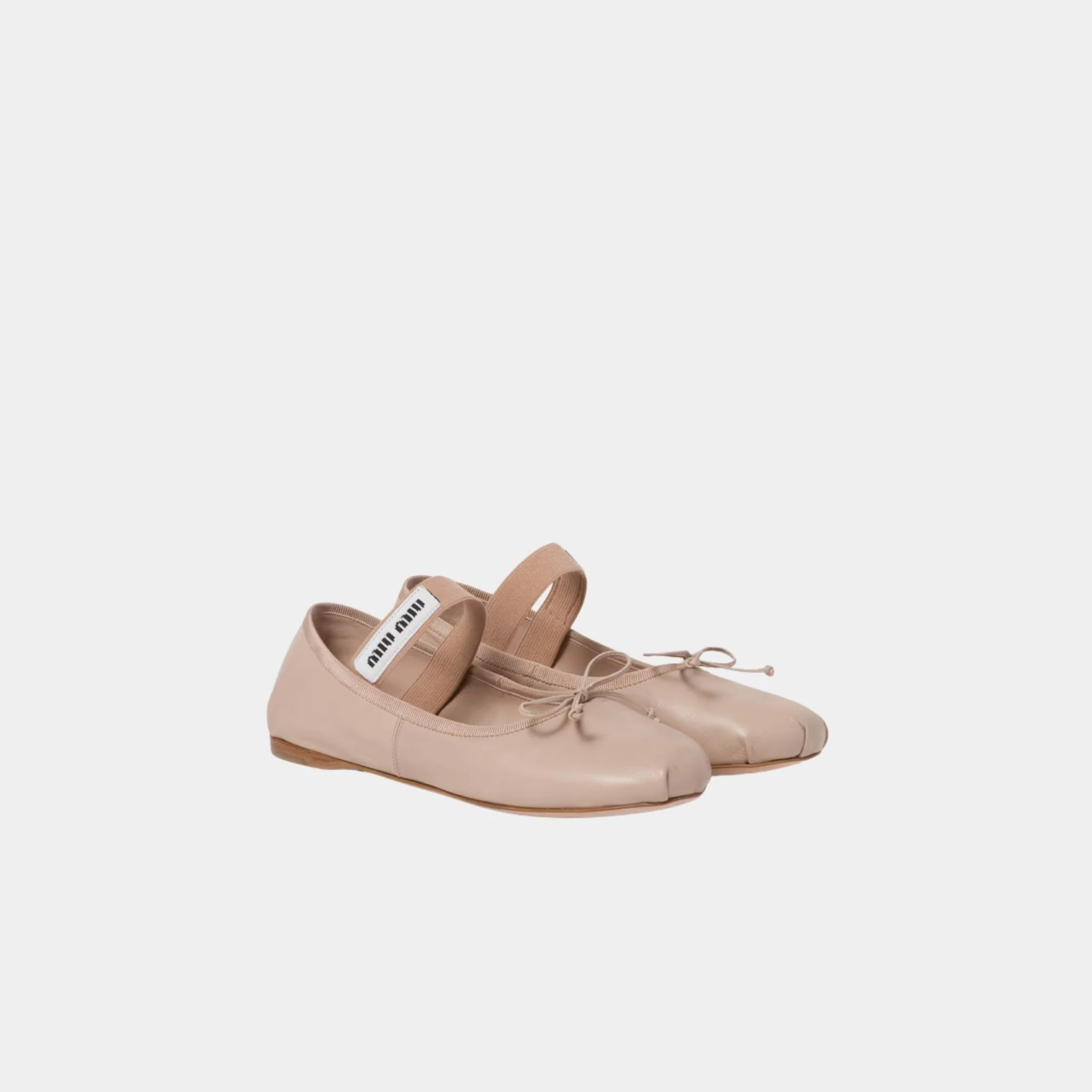 Leather Ballerinas With Removable Elastic - Image 6