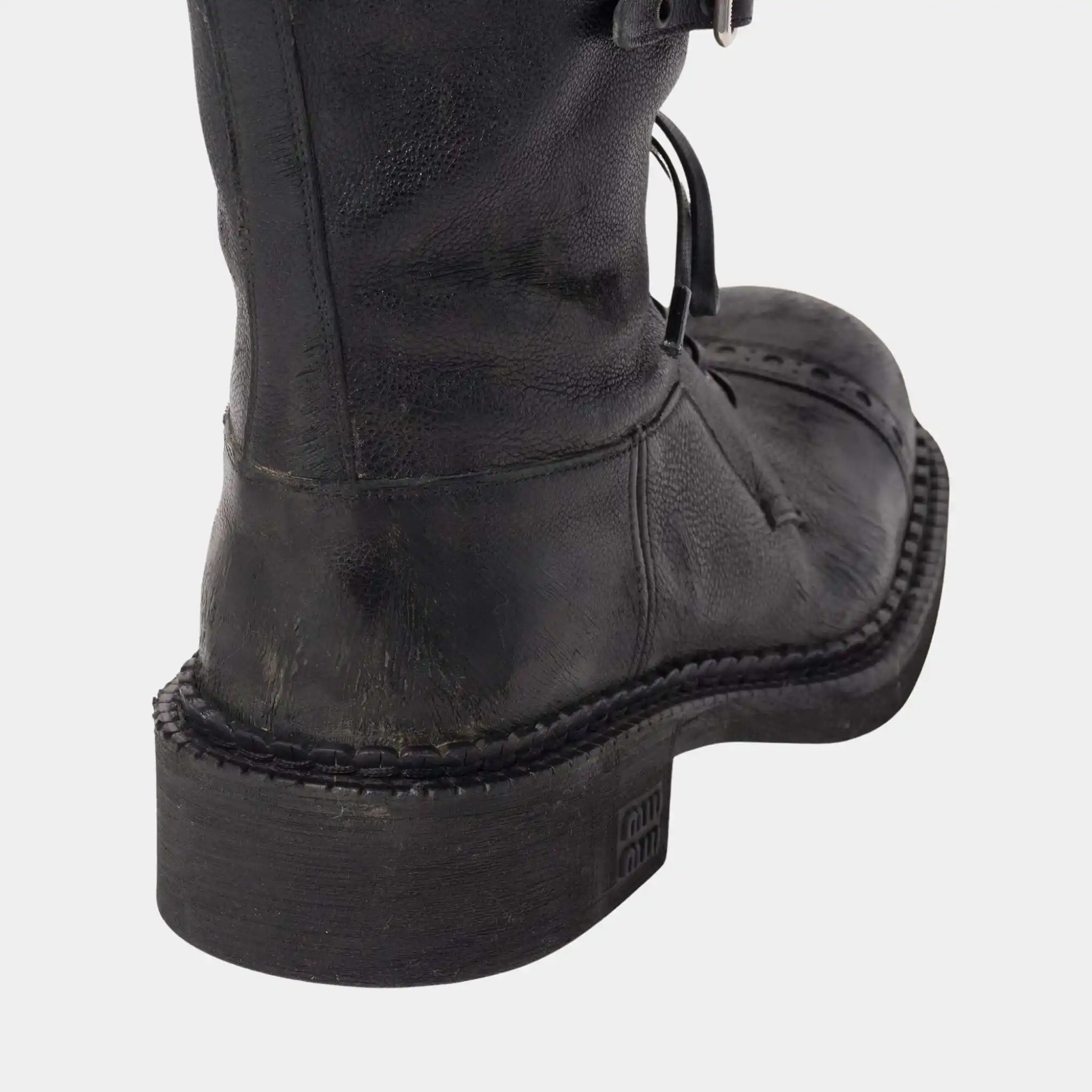 Leather Boots The Runway - Image 3