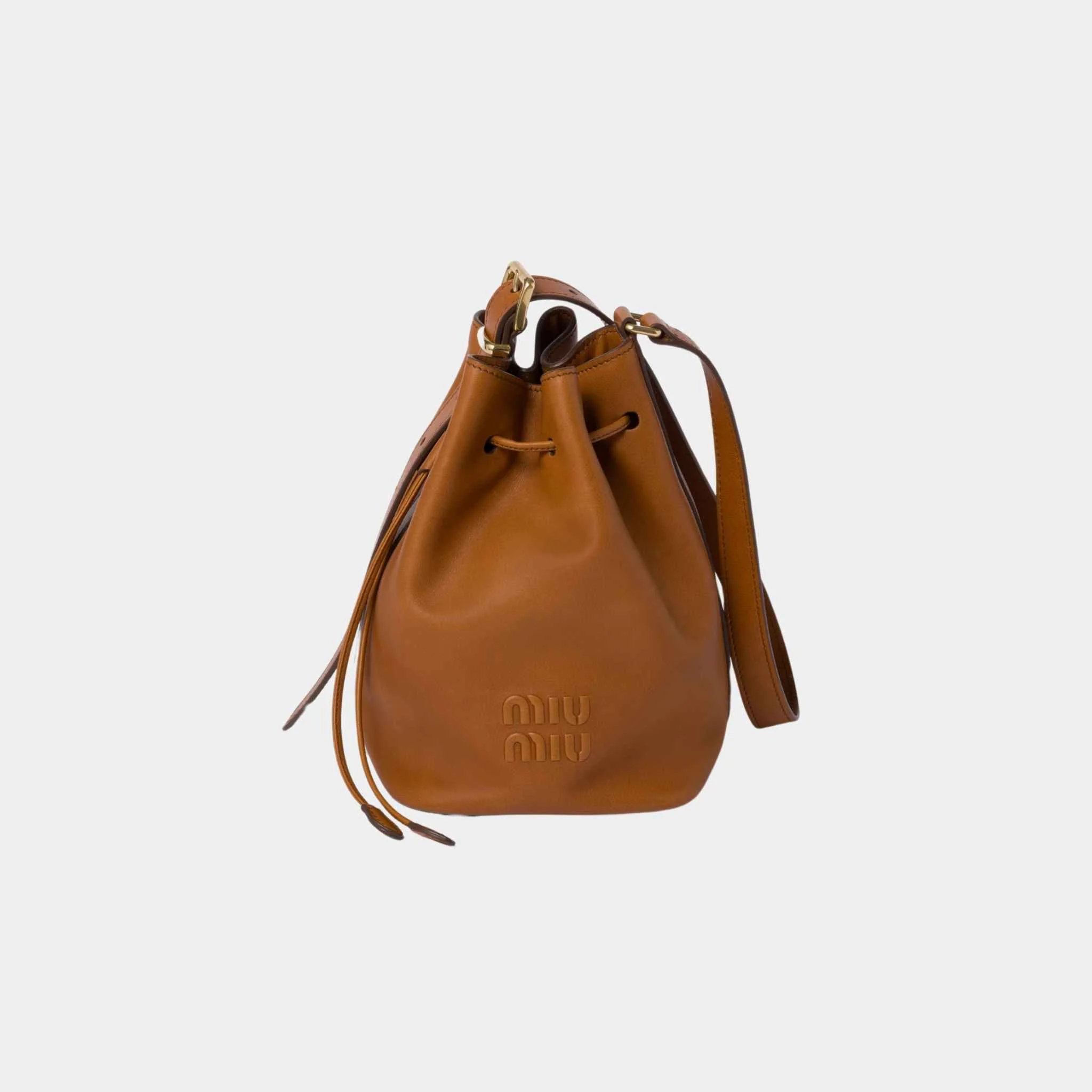 Leather Bucket Bag