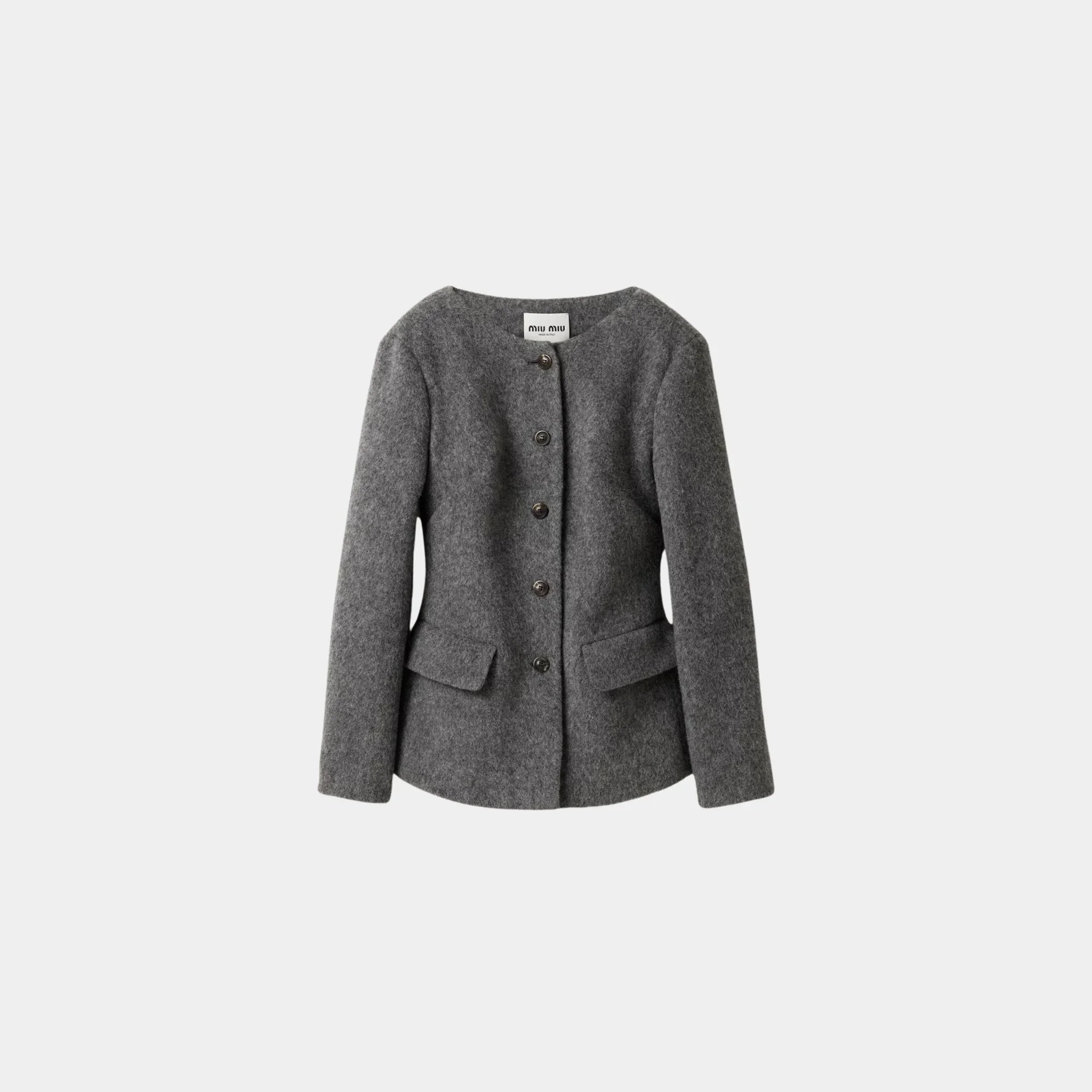 Light Shetland Wool Jacket
